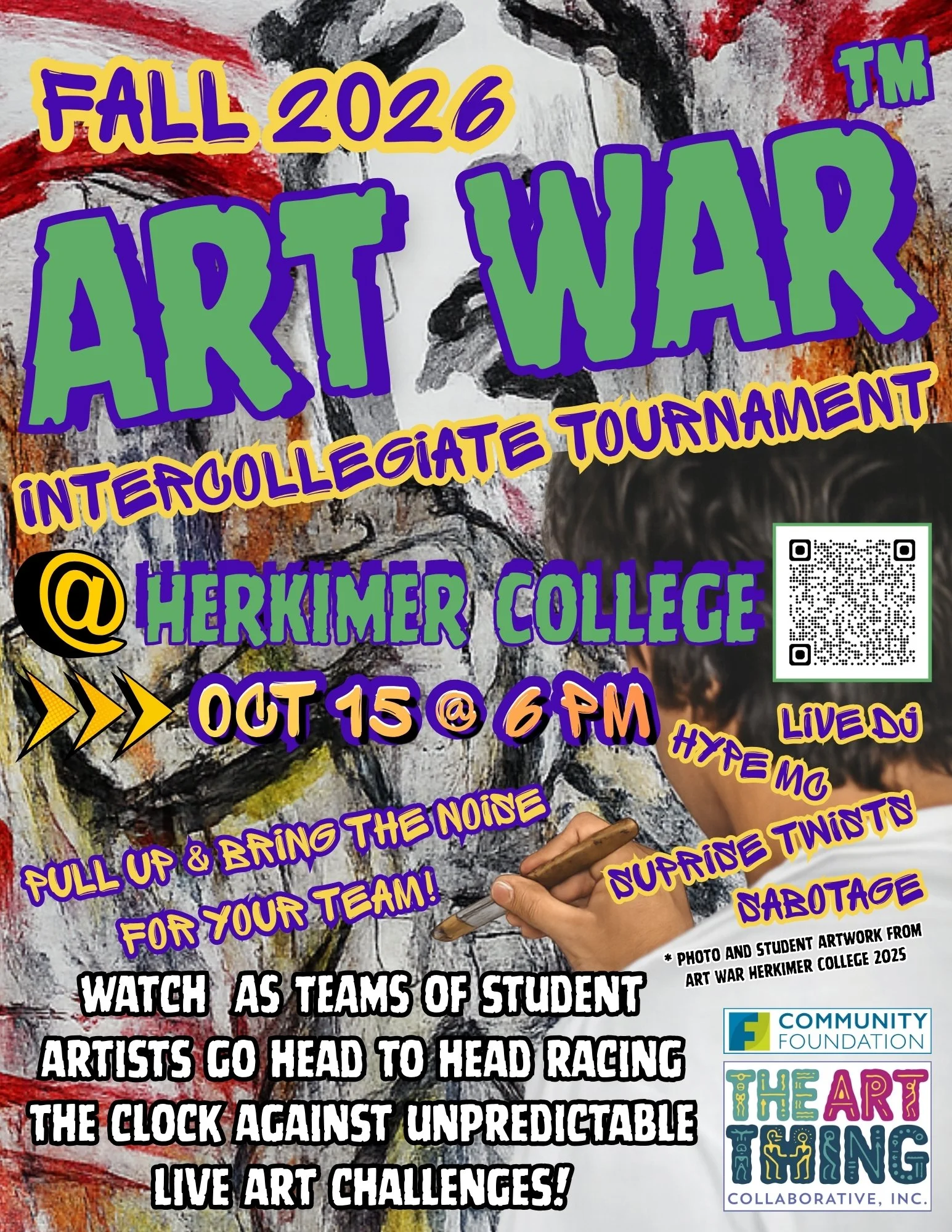 Art WAR™ at HERKIMER COLLEGE - Intercollegiate Tournament Series