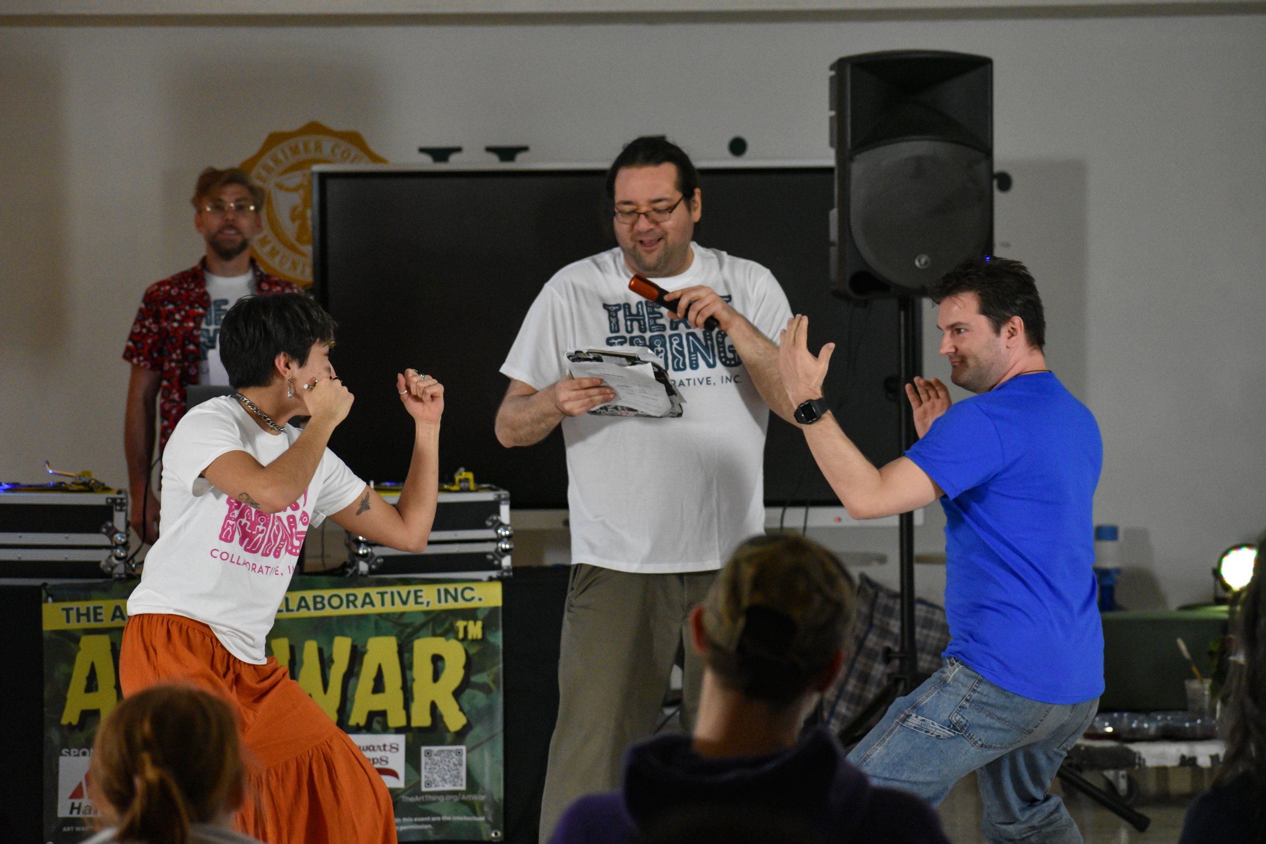 Even the greatest artists need inspiration… and every warrior needs a battle pose!