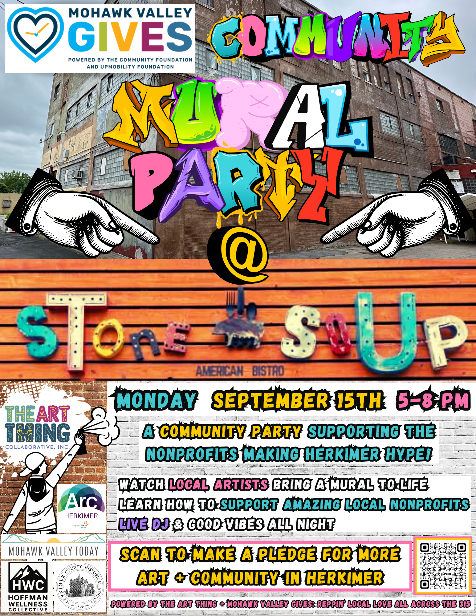 MVG Community Giving + Mural Party!