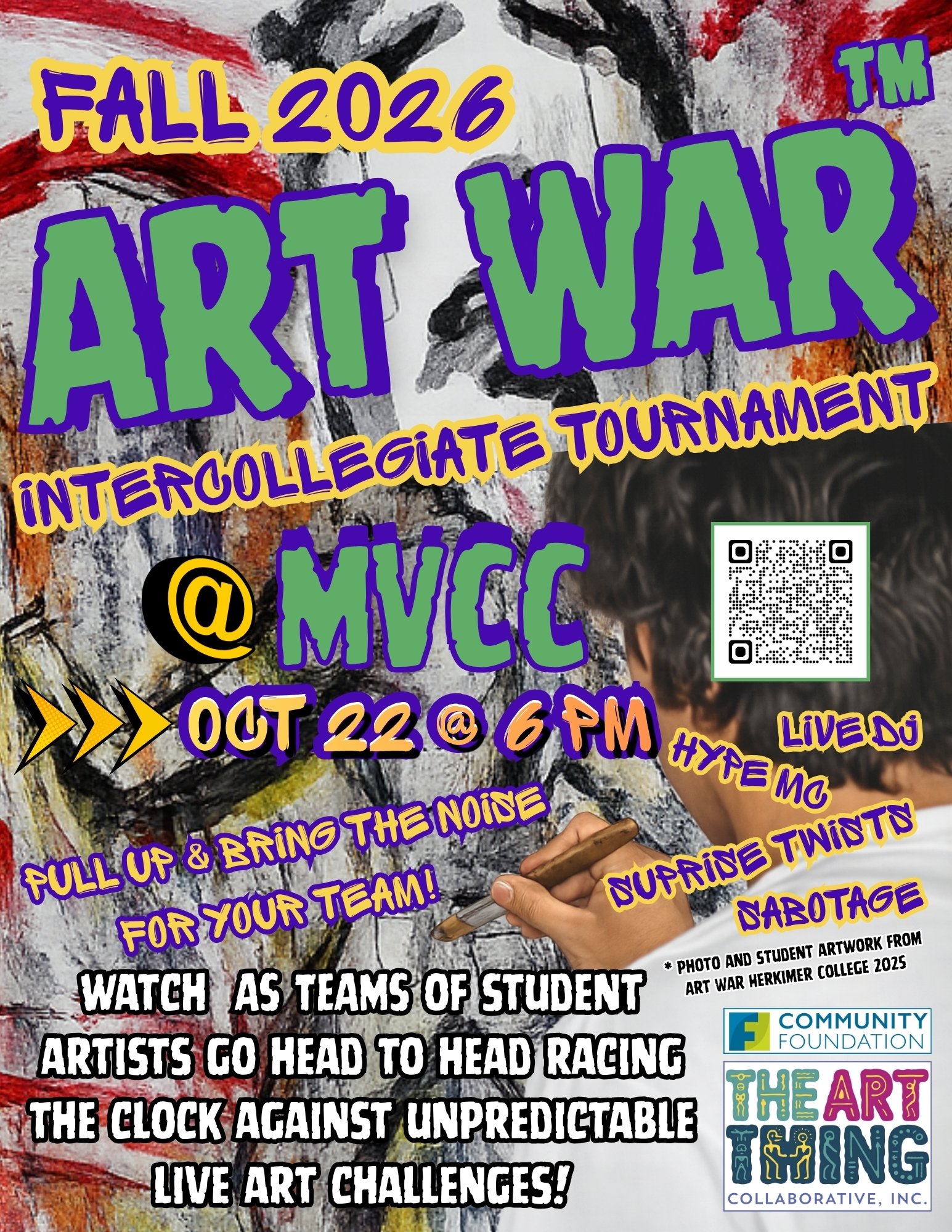 Art WAR™ @ MVCC - Intercollegiate Tournament Series