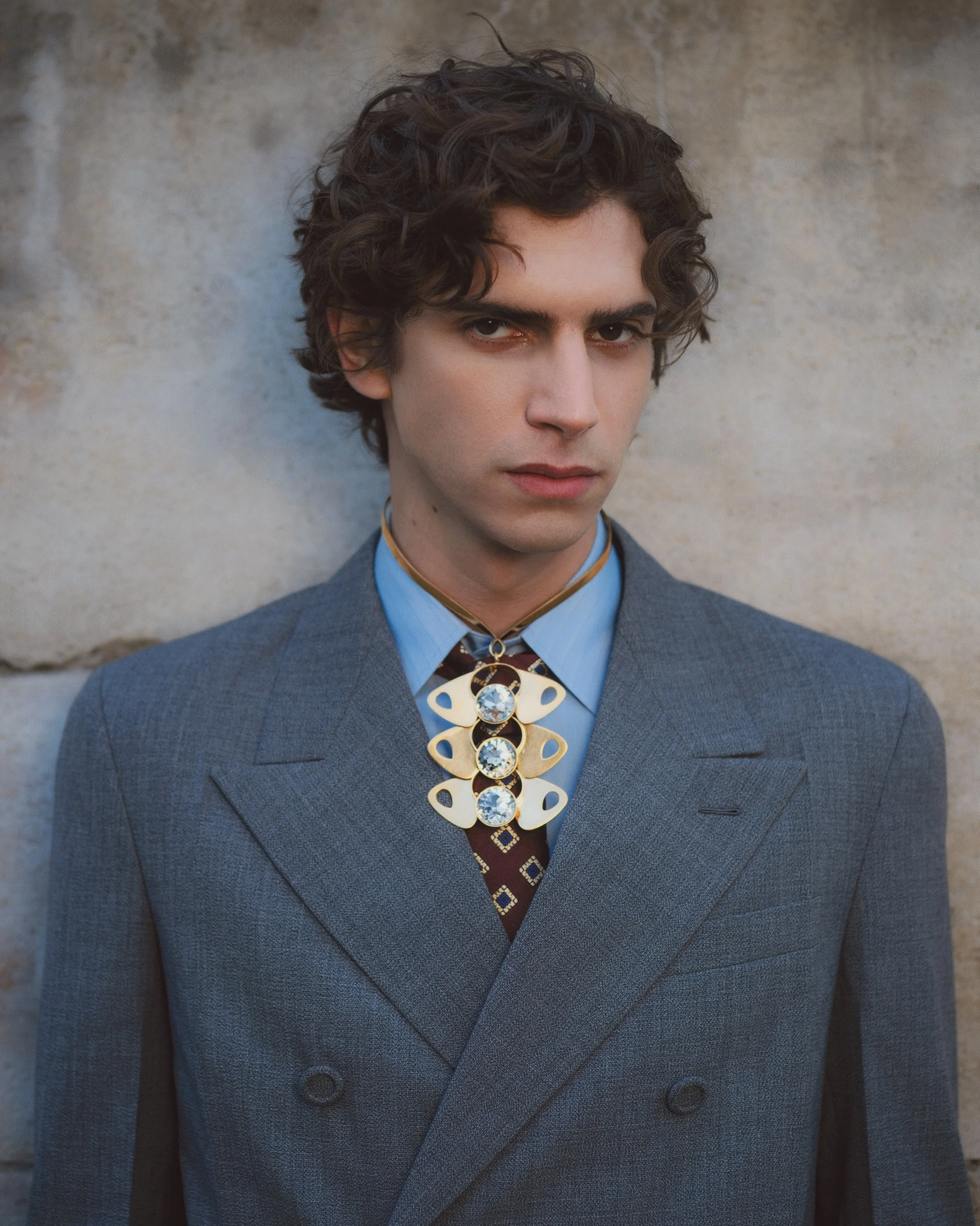 GQ Türkiye — Photo: Ben Bortis — Baci Management team: Hairstylist Flavien Hymmonet