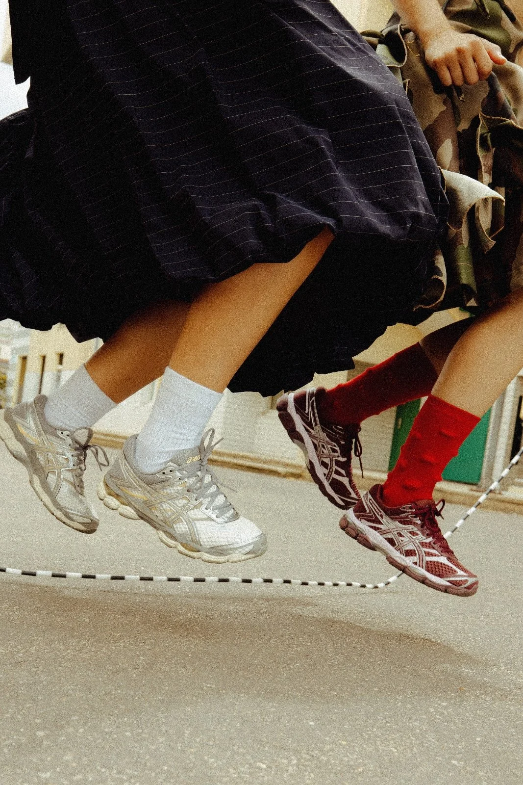 Asics x Footlocker — Photo: Daan Zahradnik — Baci Management team: Makeup artist Kenya Vallet, Stylist: Hichem Souarit