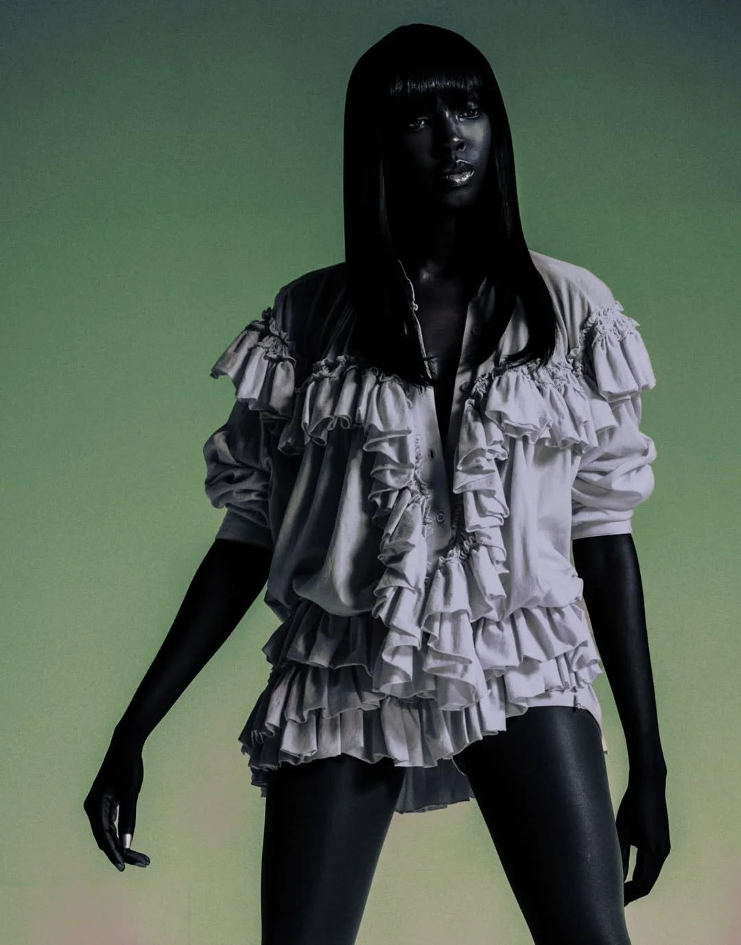 Enfnts Terribles Magazine — Photo: Yis Kid — Baci Management team: Hairstylist Katrin Sachenko