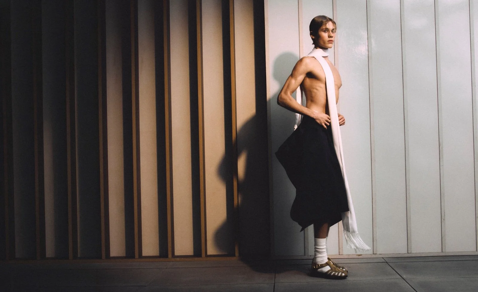 Odda Magazine — Photo: Austn Fischer — Baci Management team: Makeup artist Dasha Taivas, Hairstylist Chrissy Hutton 