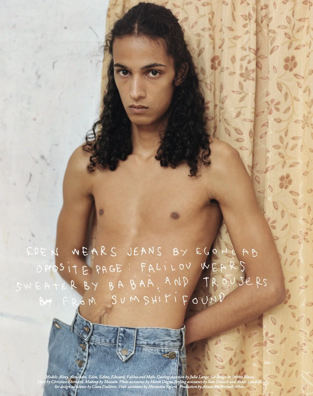 Holiday Magazine  — Photo: Yann Faucher — Baci Management team: Makeup artist Mai Saito