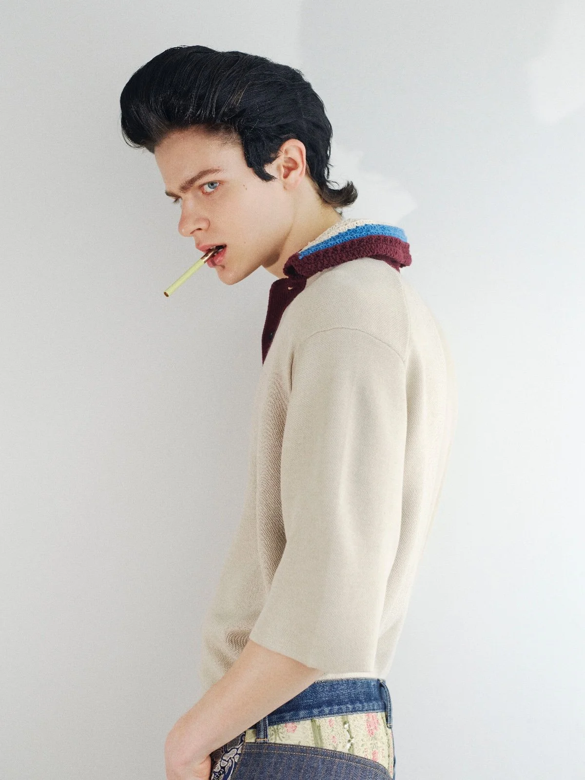 Odda Magazine — Photo: Kodai Ikemitsu — Baci Management team: Makeup artist Ayana Awata, Hairstylist Yuuki Yanese 