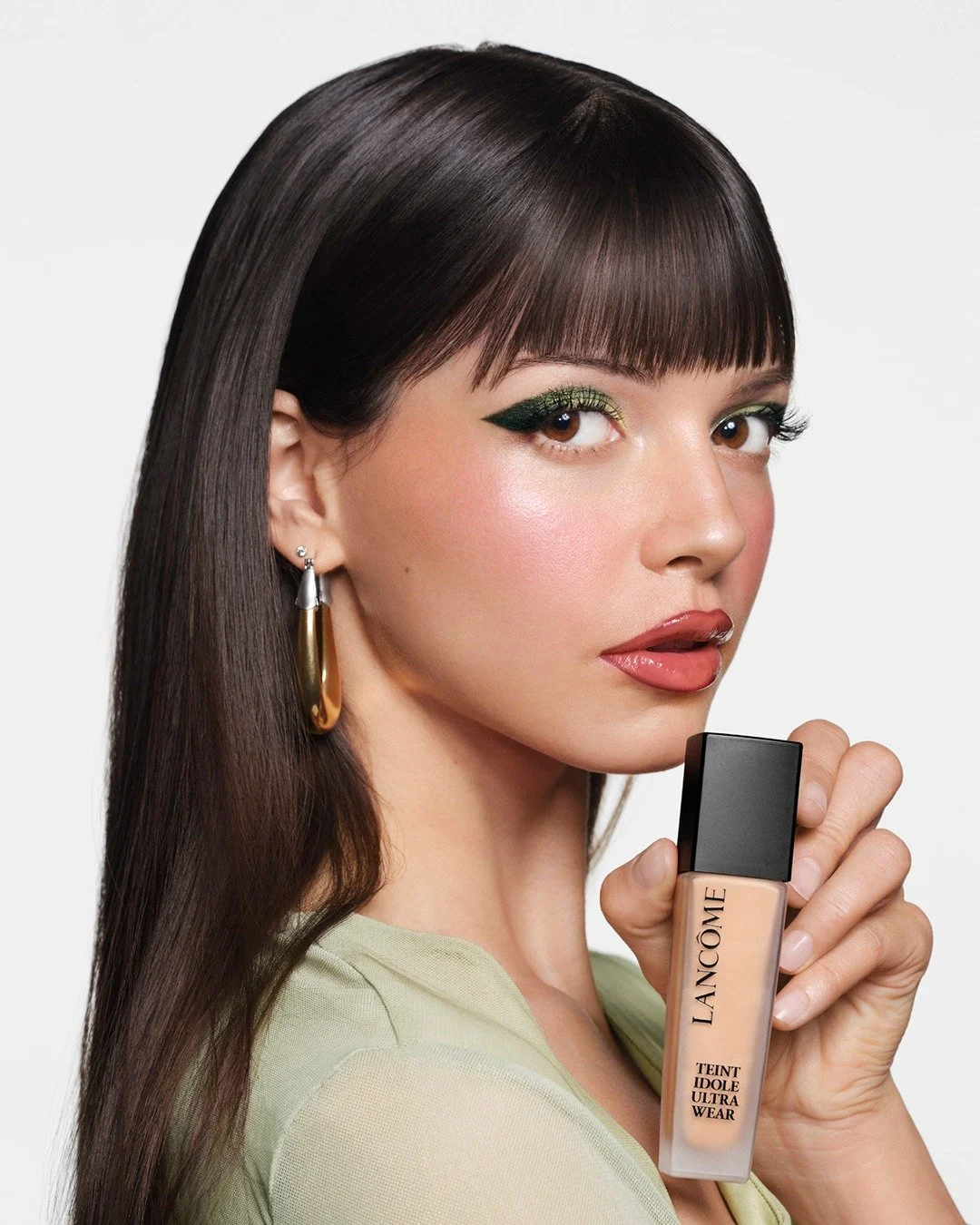 Lancôme — Photo:  Julia Stoltz & Vincent Girardot — Baci Management team: Hairstylist Julien Gonzalez, Hairstylist assistant: Jason Thomas