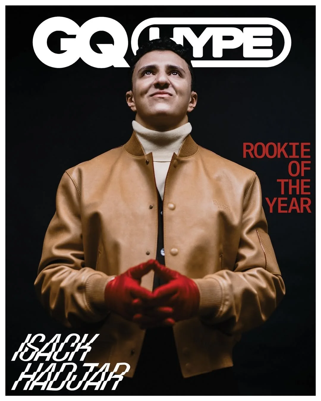 GQ Middle East with Isack Hadjar — Photo: Tarek Mawad — Baci Management team: Hair & Make up Inès Zérouali 