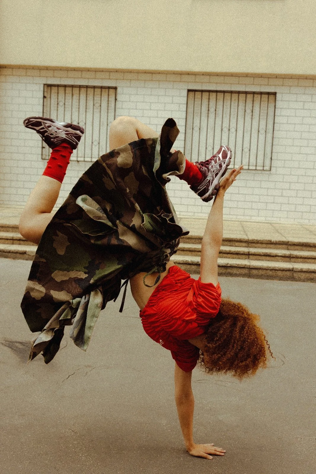 Asics x Footlocker — Photo: Daan Zahradnik — Baci Management team: Makeup artist Kenya Vallet, Stylist: Hichem Souarit
