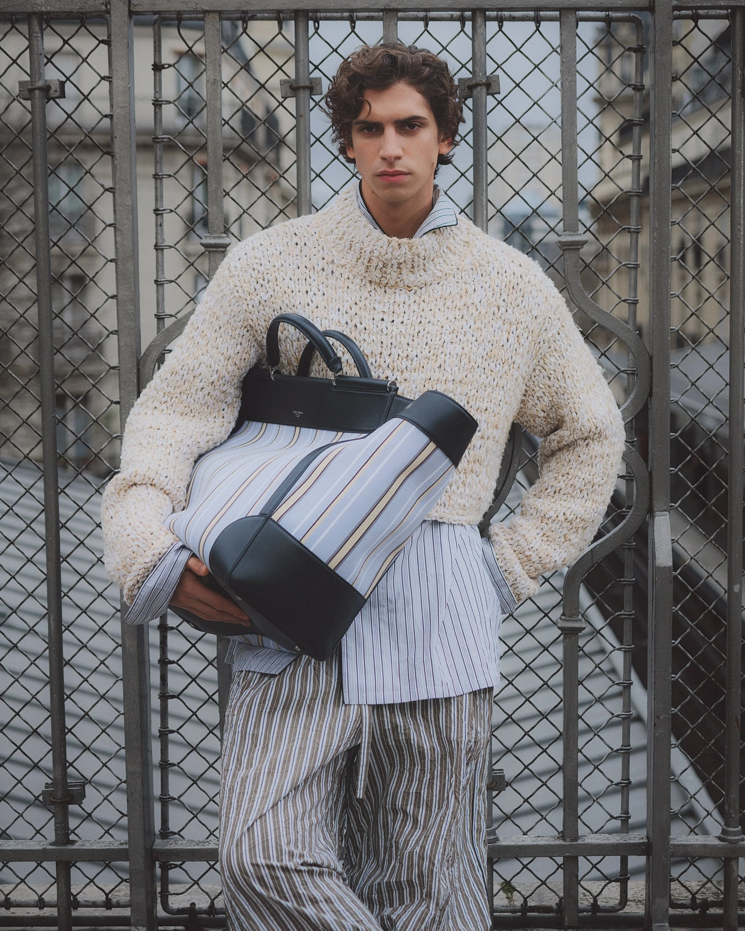 GQ Türkiye — Photo: Ben Bortis — Baci Management team: Hairstylist Flavien Hymmonet