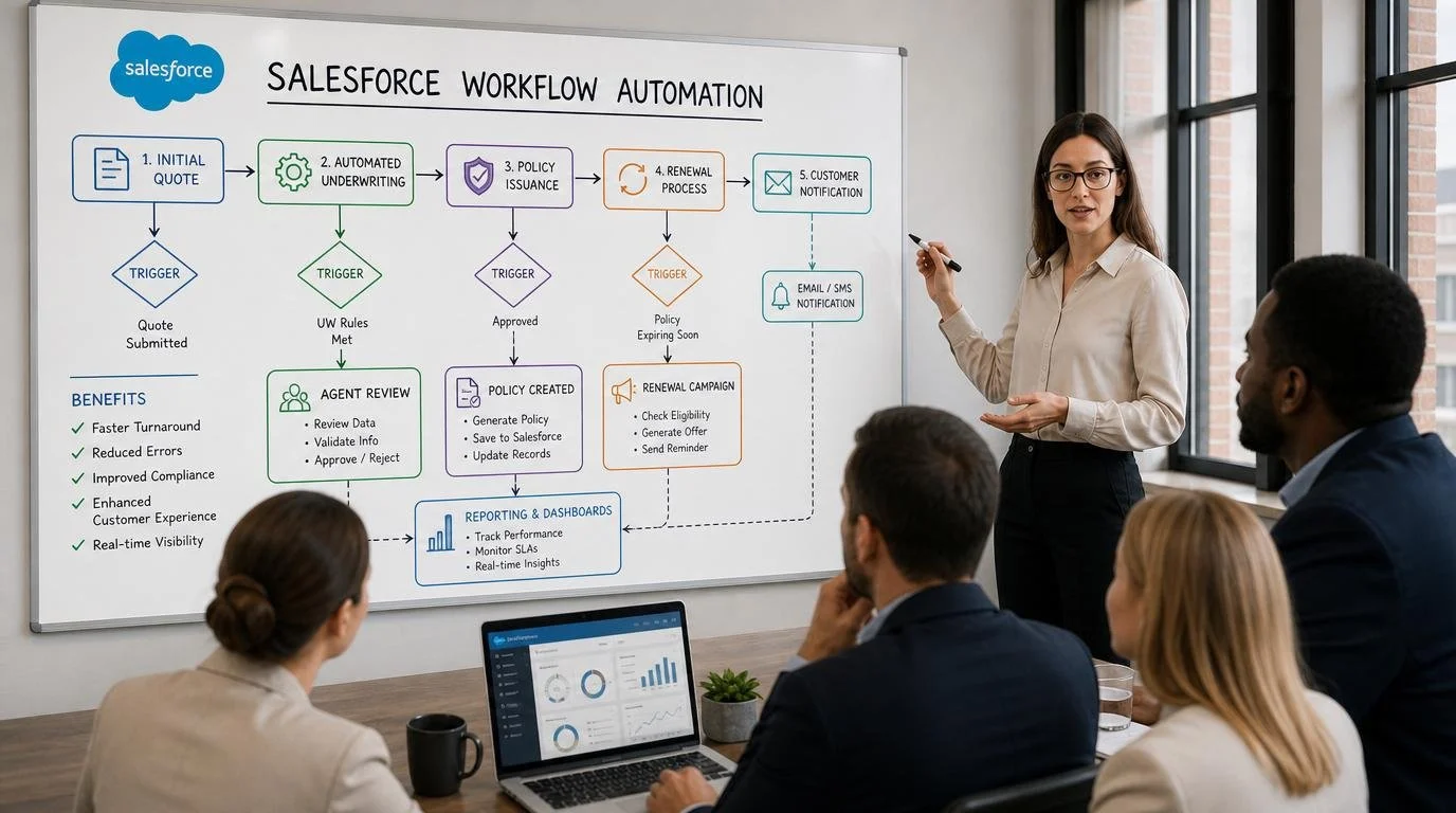 Salesforce Insurance automation