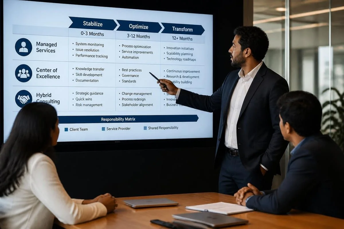 partnerships managed support models