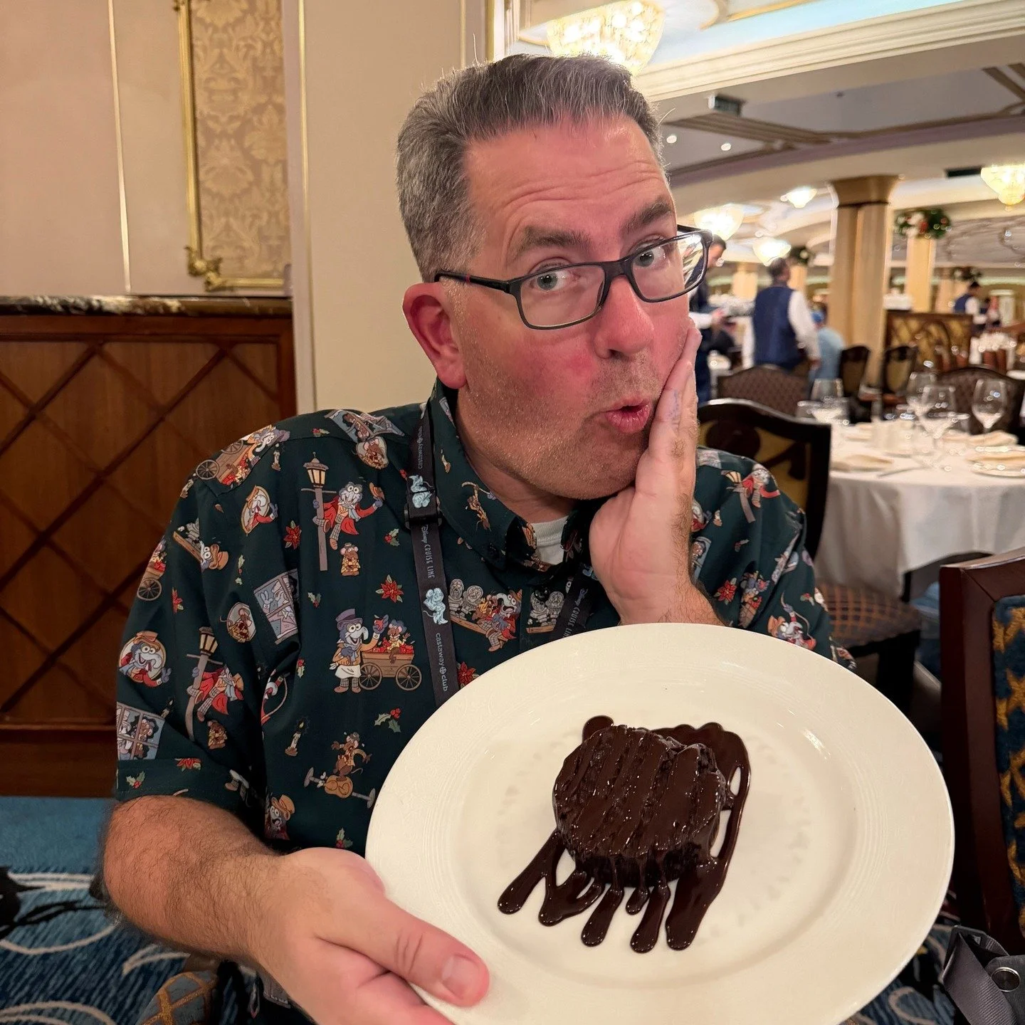 🏰 Royal Palace (also called Royal Court on the Disney Fantasy, Triton's on the Wonder &amp; Lumiere's on the Magic) is a main dining restaurant inspired by Disney royalty. 

🎥 For even more, check out our YouTube video!

🚢 Here are some of the GF 