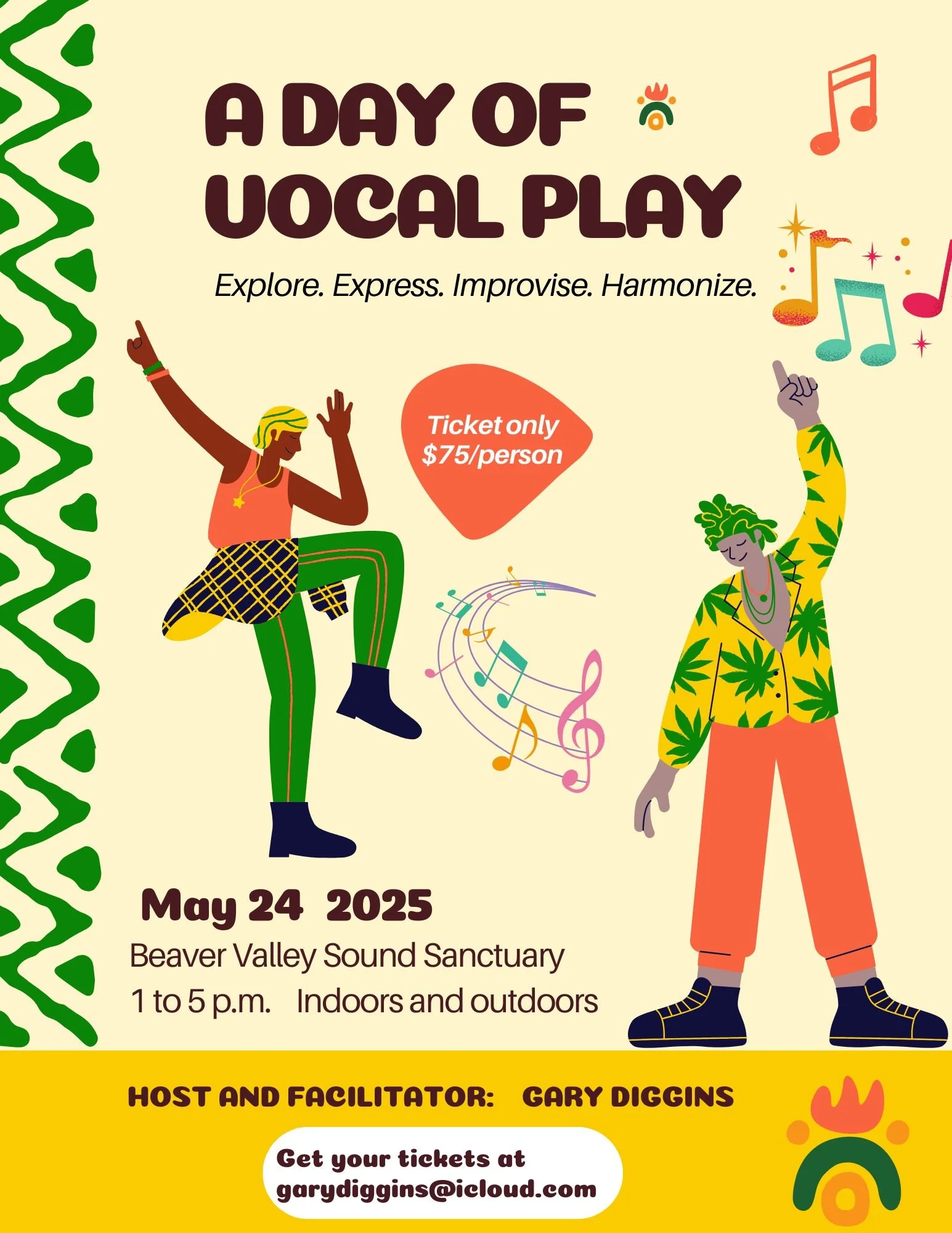 A DAY OF VOCAL PLAY