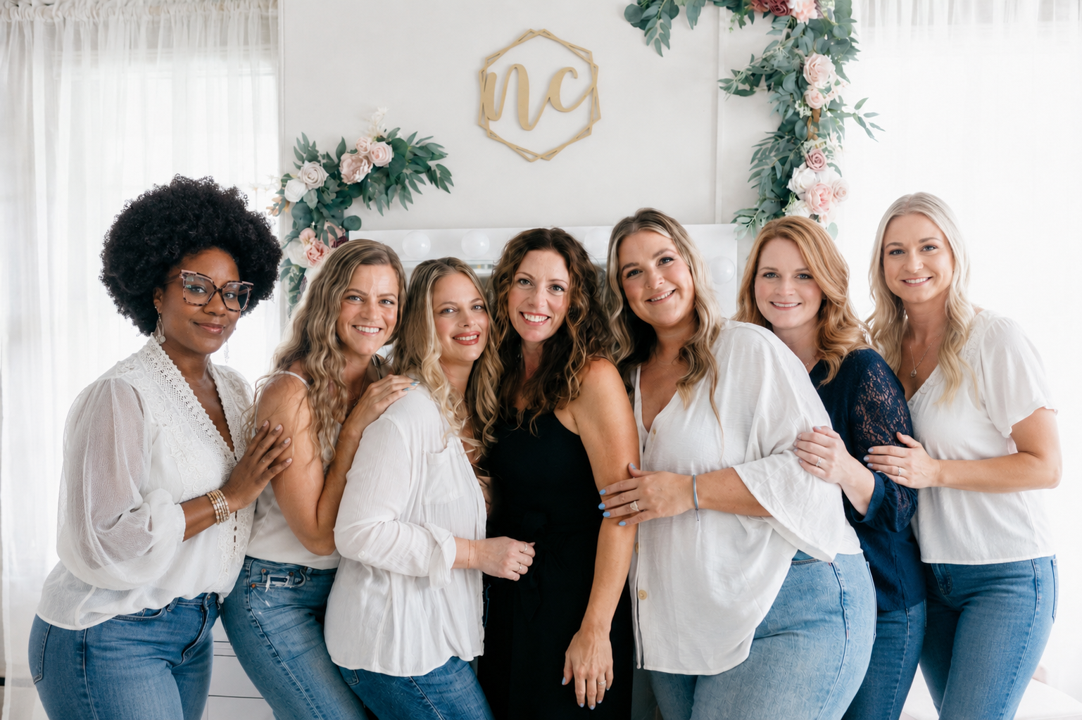 Nancy Caroline Beauty's talented hair and makeup artists
