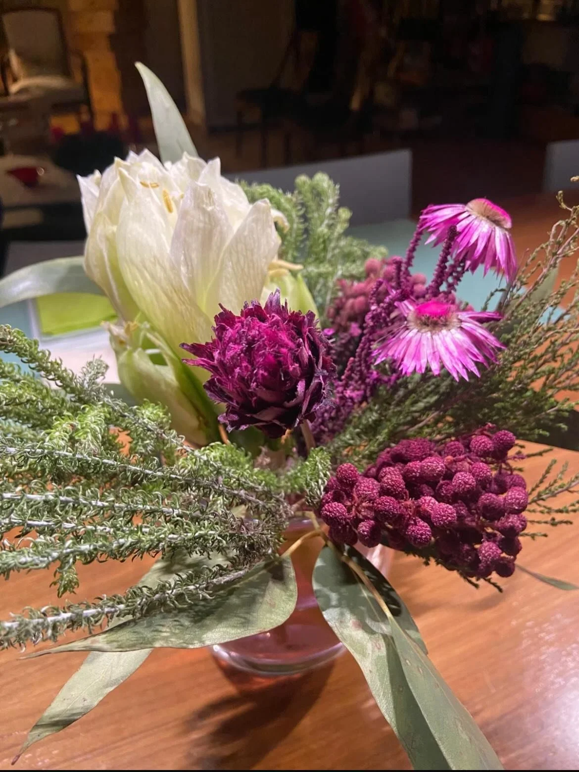 Expressing my love and appreciation with my flower deco for my father&rsquo;s birthday dinner. He has been a very supportive presence in and throughout my life! 
Happy birthday Papi!