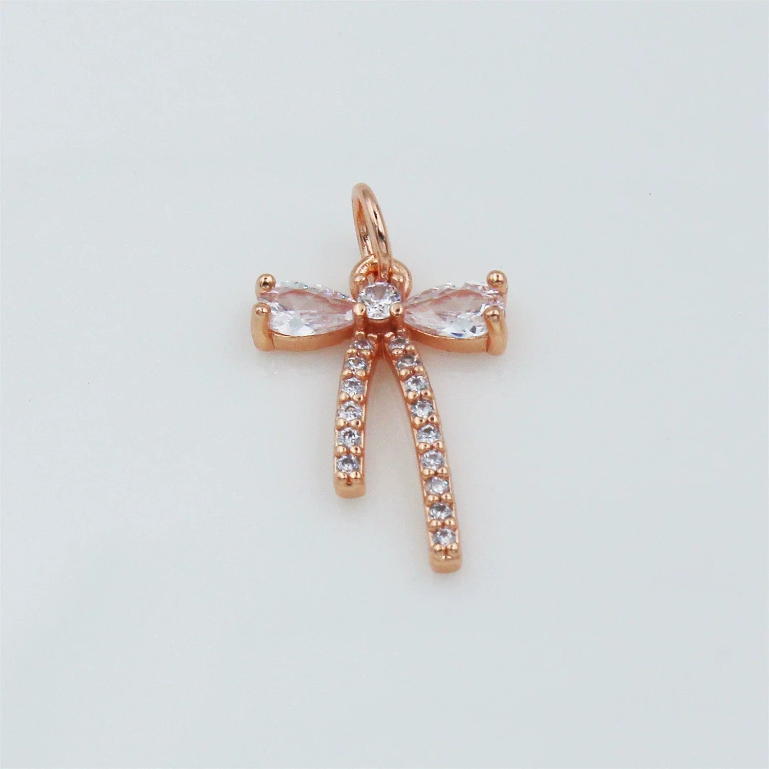 Butterfly Ribbon Classic Charm