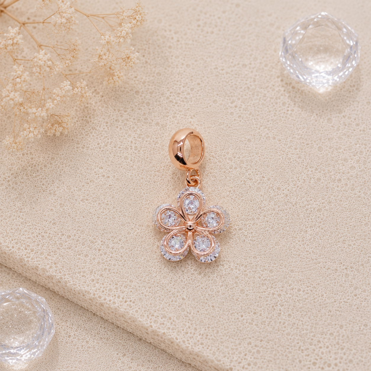 Flower Premium Charm