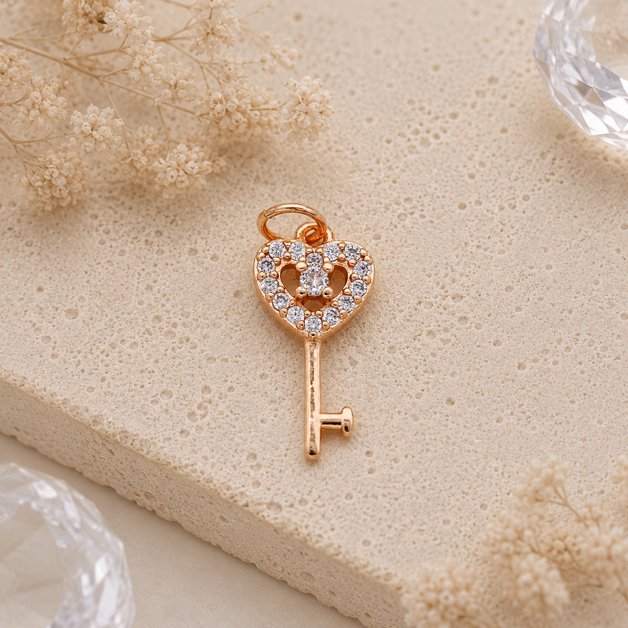 Love Key Classic Charm