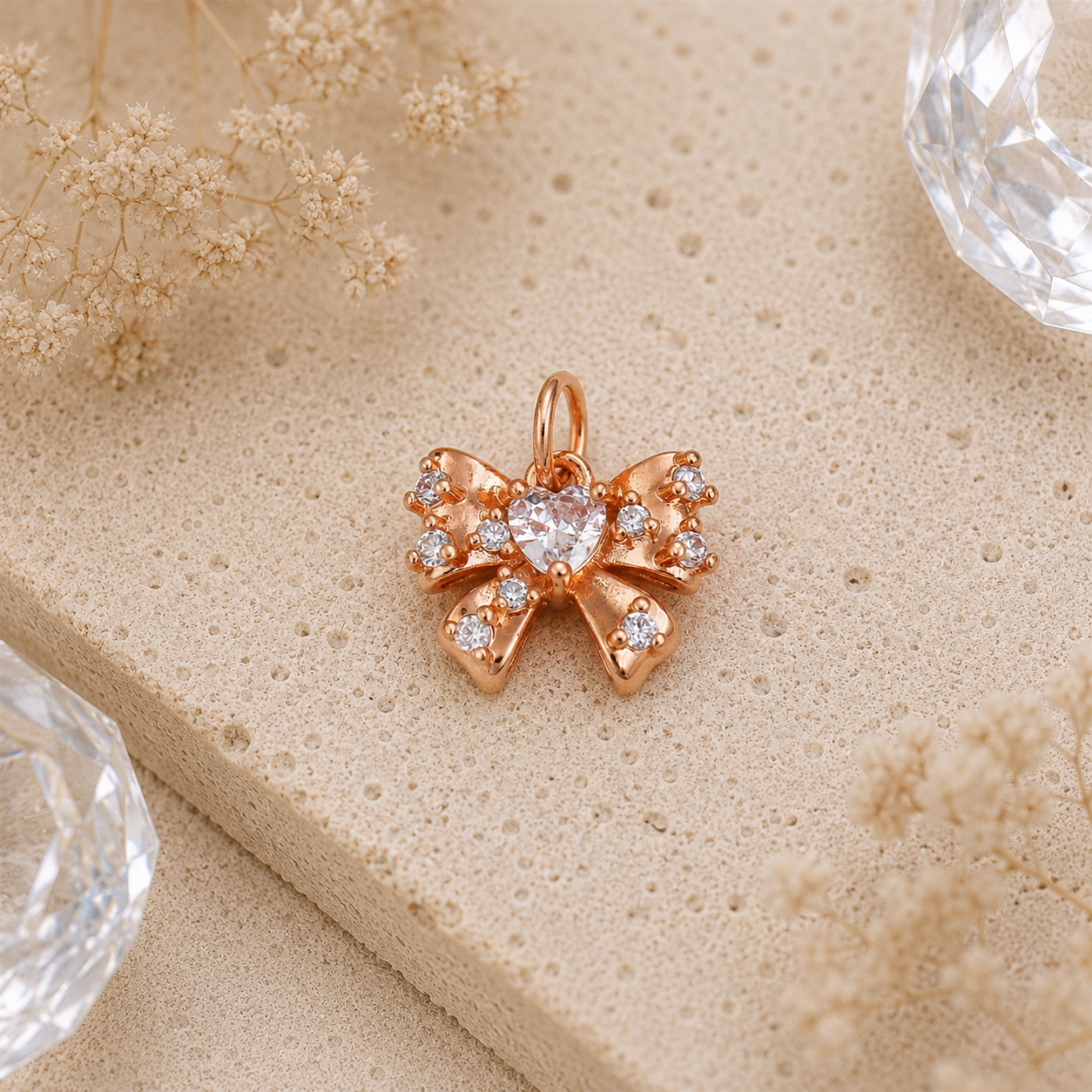 Small Bow Classic Charm