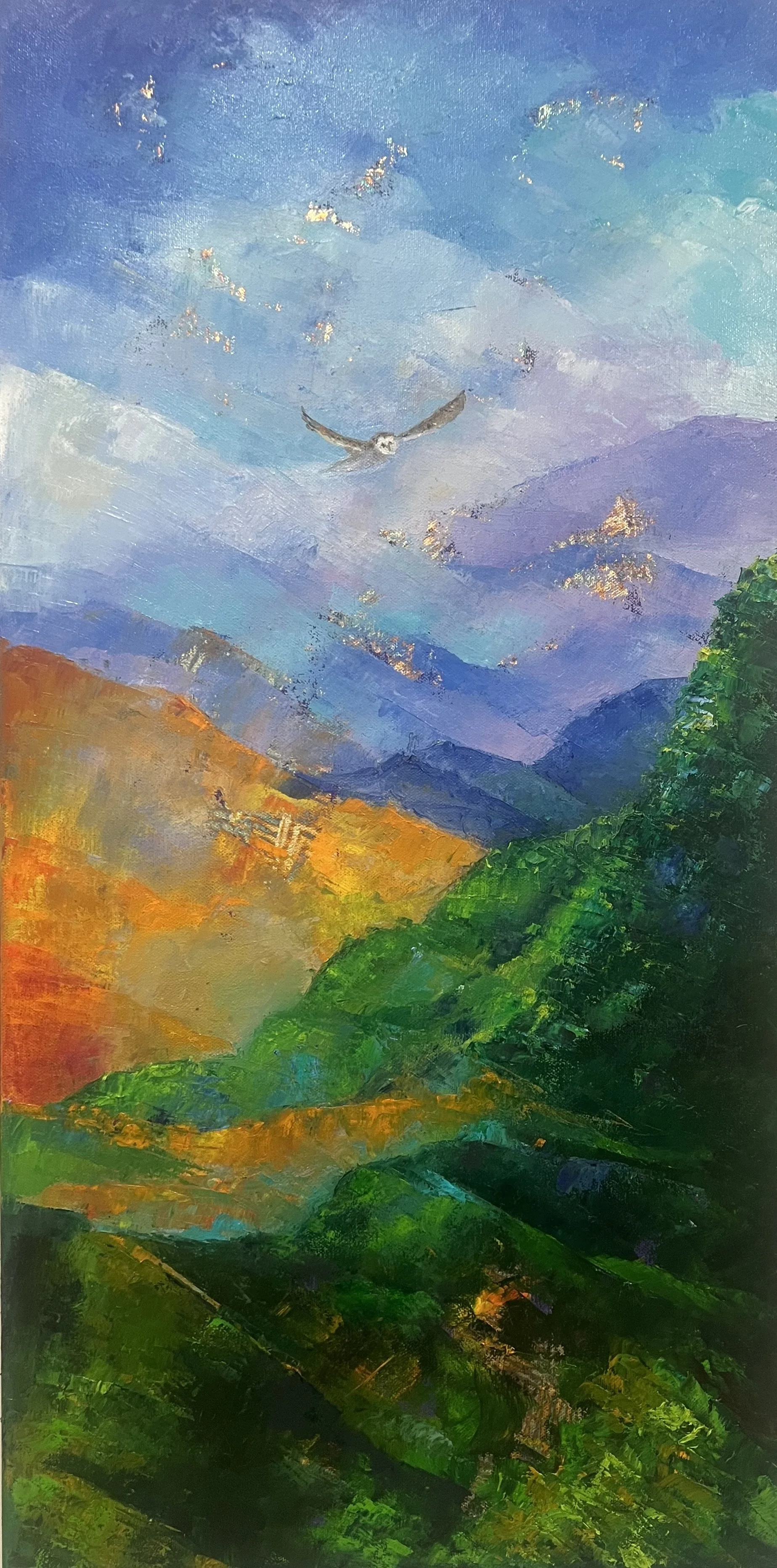 blue ridge mountain oil paintings