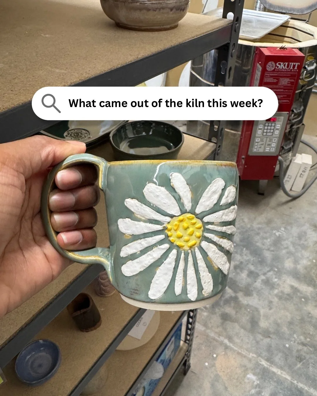 Our students and members are so talented! Here are a few pieces we took out of the kiln this week. See something of yours? 
Make sure to grab it the next time you’re at the studio!
#pottery #potterystudio #kilnhaul