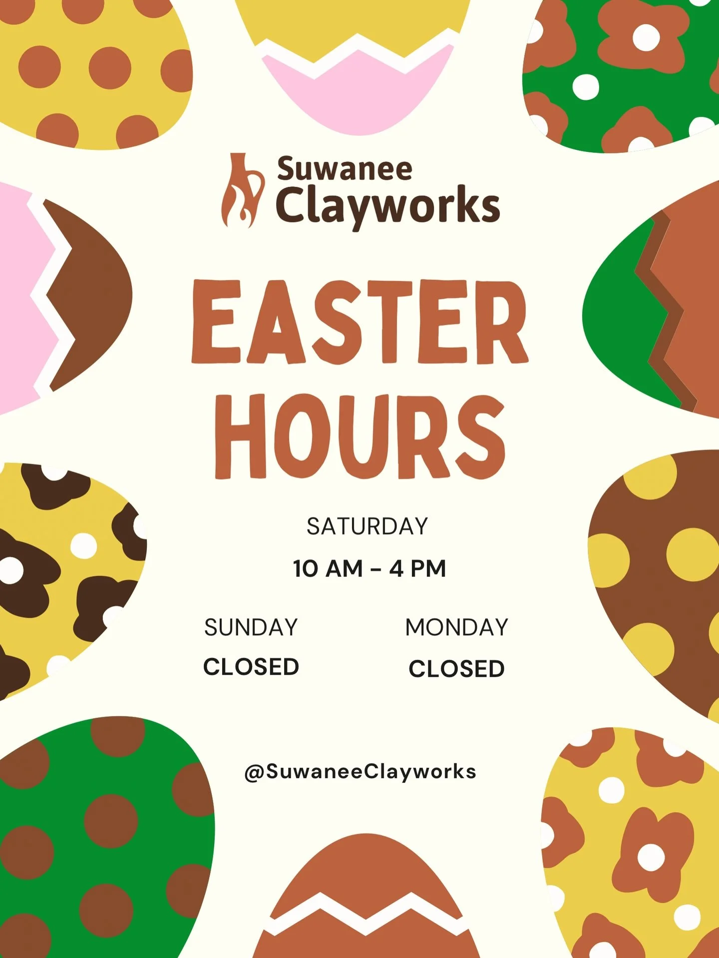 Studio hours, but make it Easter 🐰