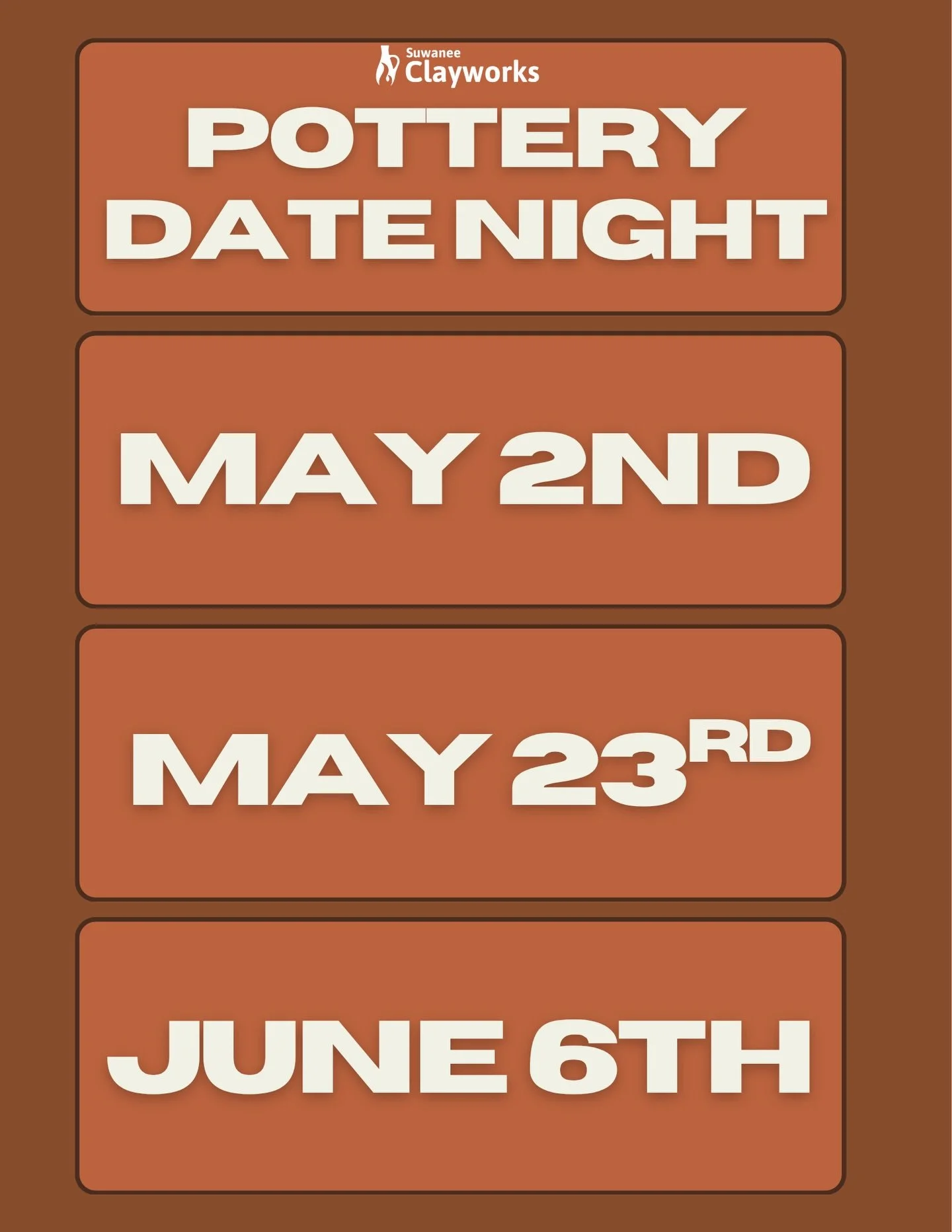 If you&rsquo;ve been wanting to try something different for date night, this is it. Simple, fun, and worth it. Everything you need to know is in the link in our bio &mdash; spots are filling up!!

#datenight❤️ #suwanee #potteryforall