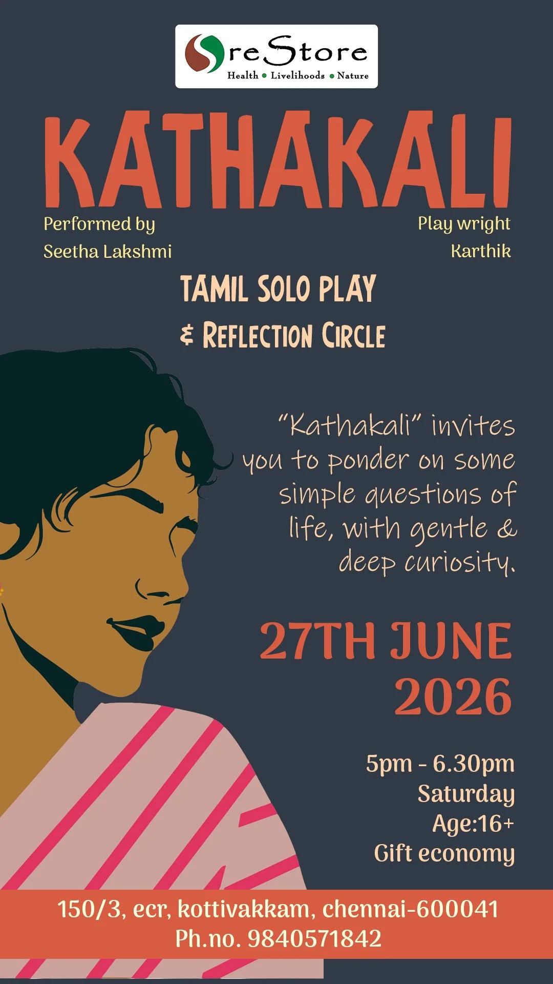 KATHAKALI - Solo Play & Reflection circle