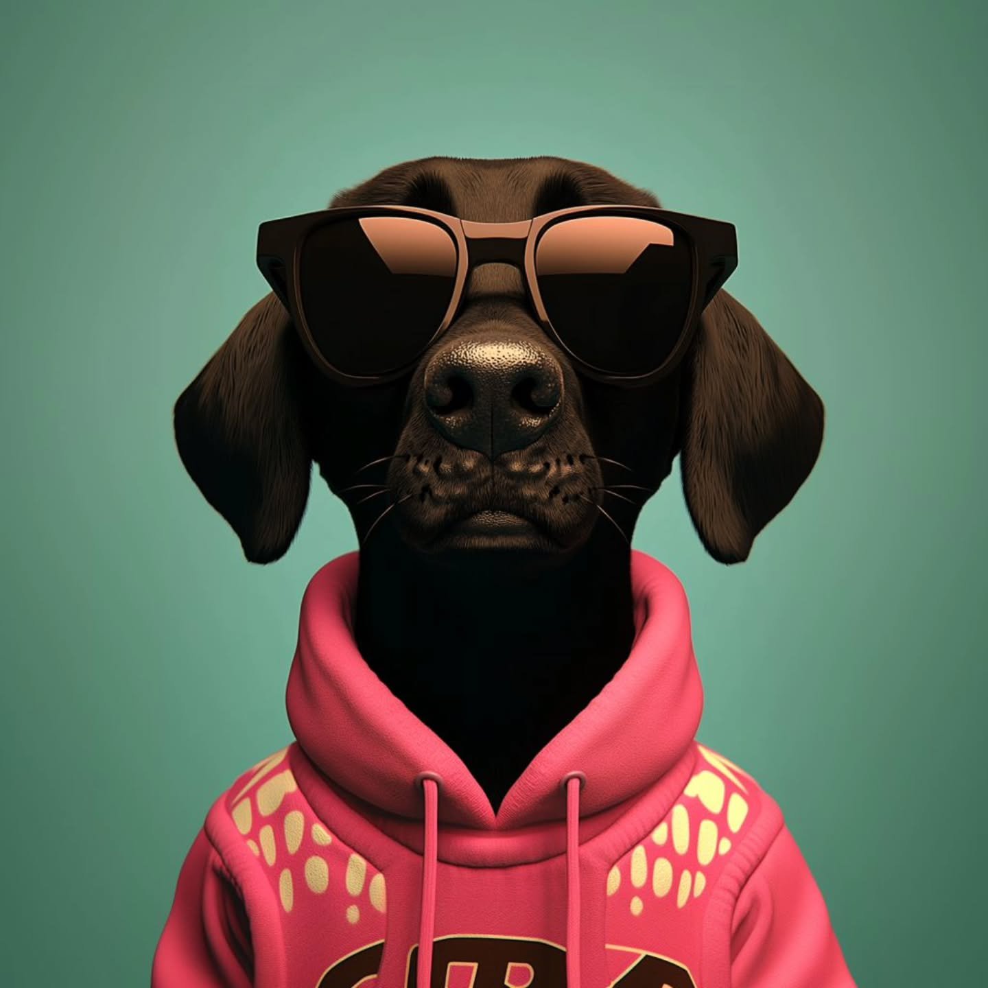 Proudly presenting: Pascu, the nerdy labrador 🤓

Friday I had off, and what accidentely happened...? My lovely neighbor came over for coffee and we created her and her hubby's character. And of course, just for fun: the blobfish! 😎

#midjourneygall