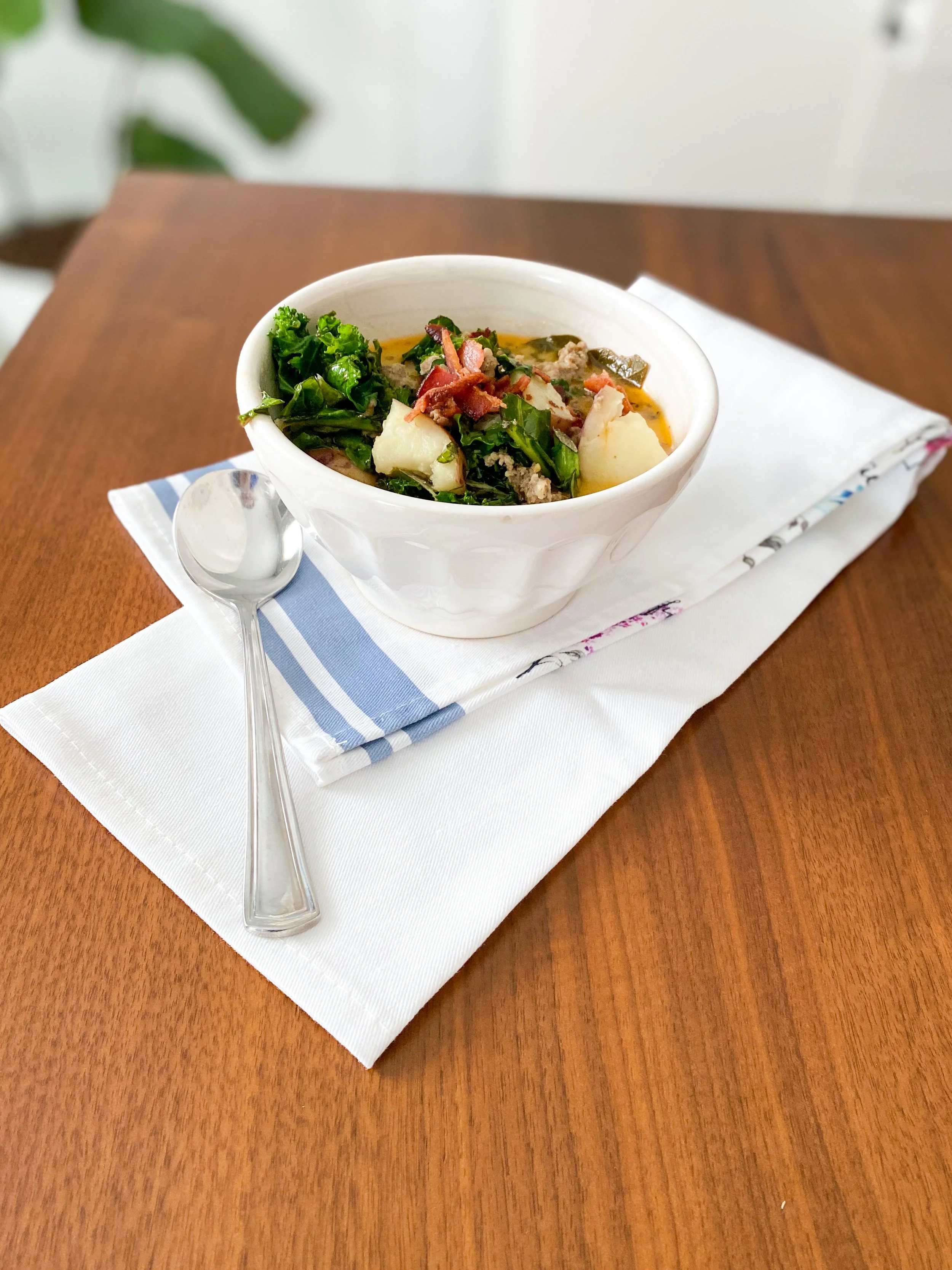 Healthy Creamy Zuppa Toscana Recipe