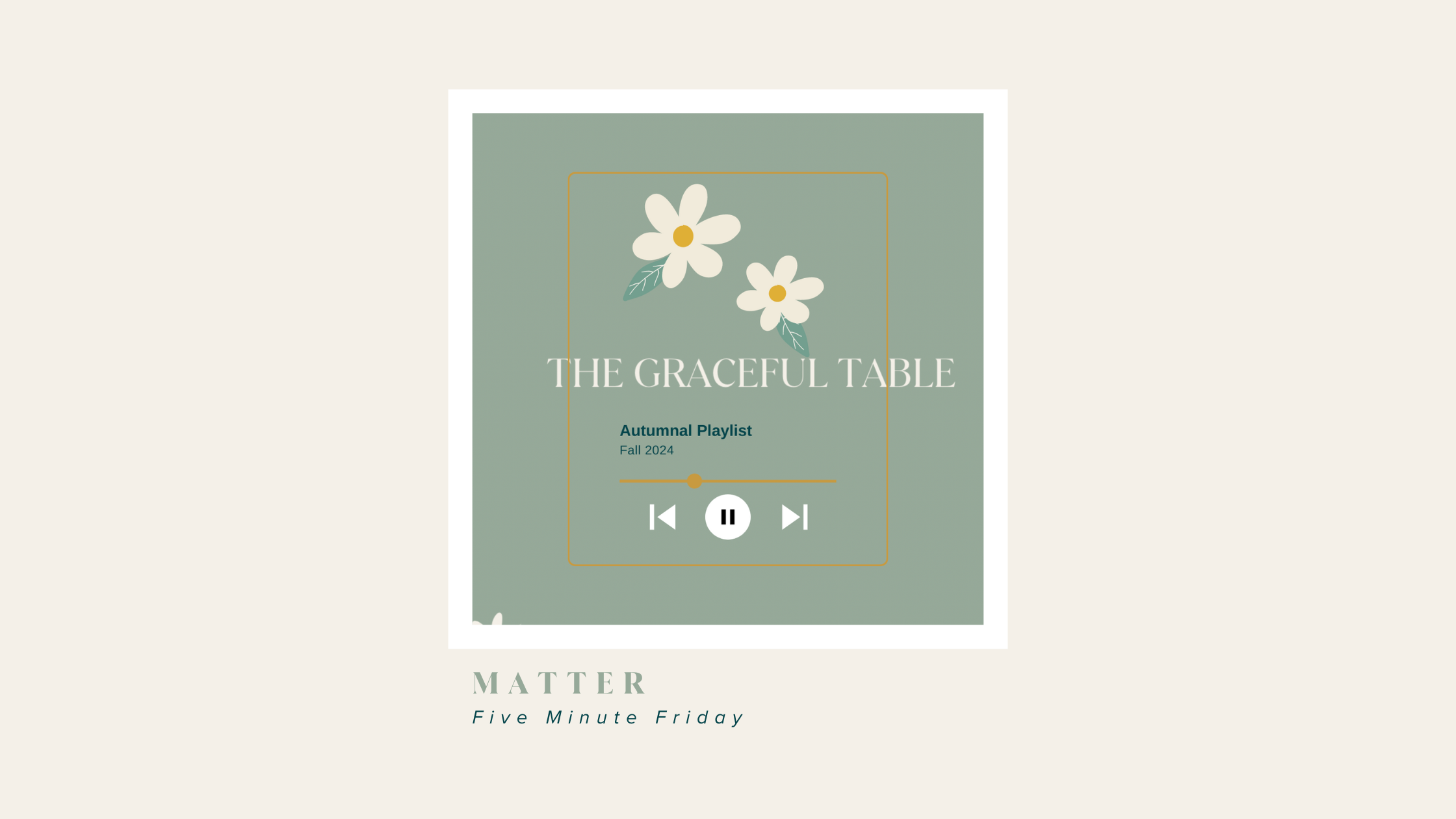 Songs of Hope: A Playlist for Fall