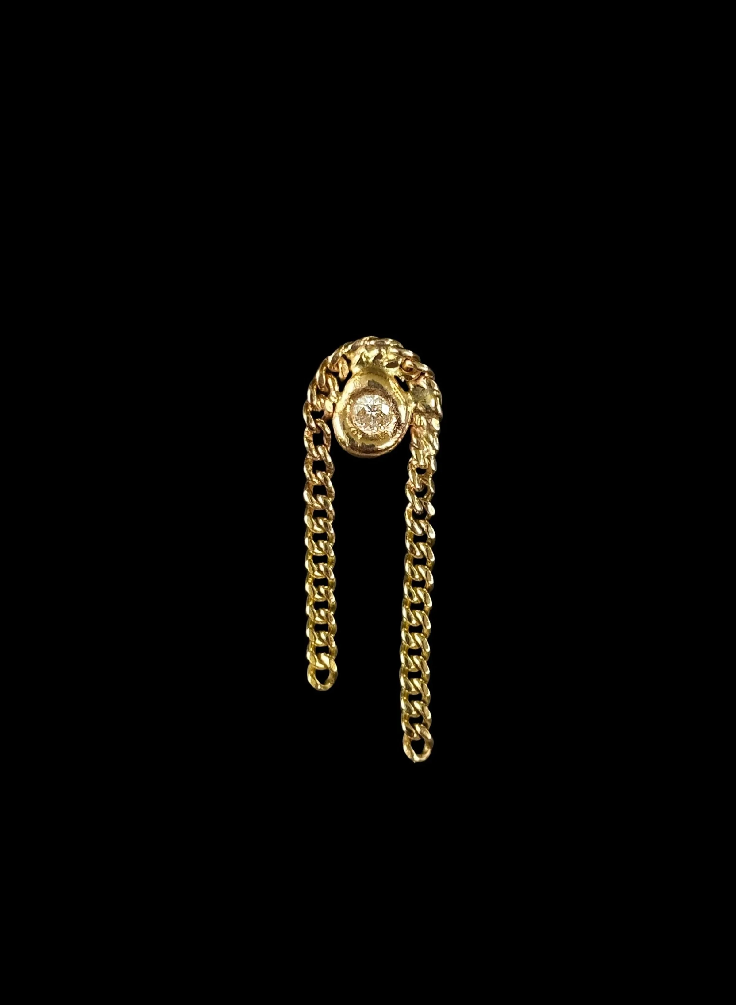 Molten Diamond Chain Dangle