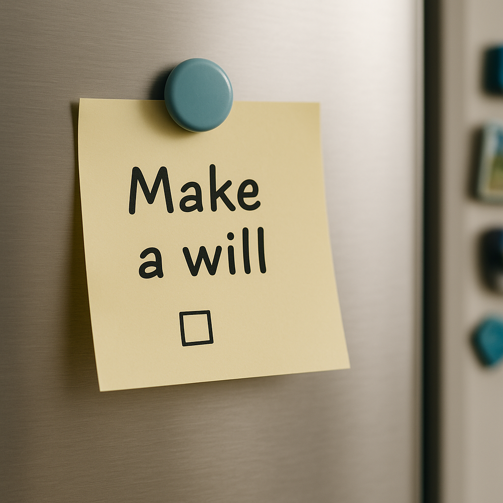 August is National Make-A-Will Month (A gentle Nudge to Get our Affairs in Order)
