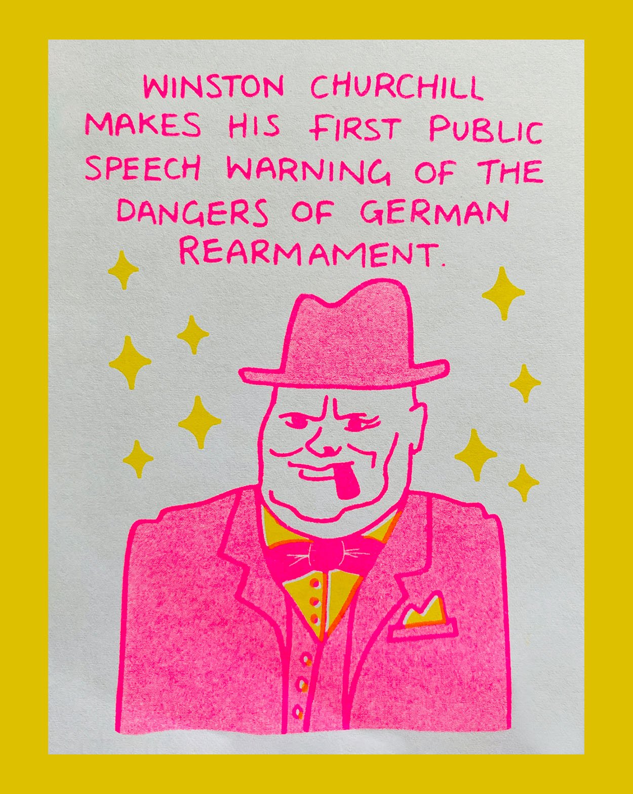 1933 Zine 90th Birthday Risograph