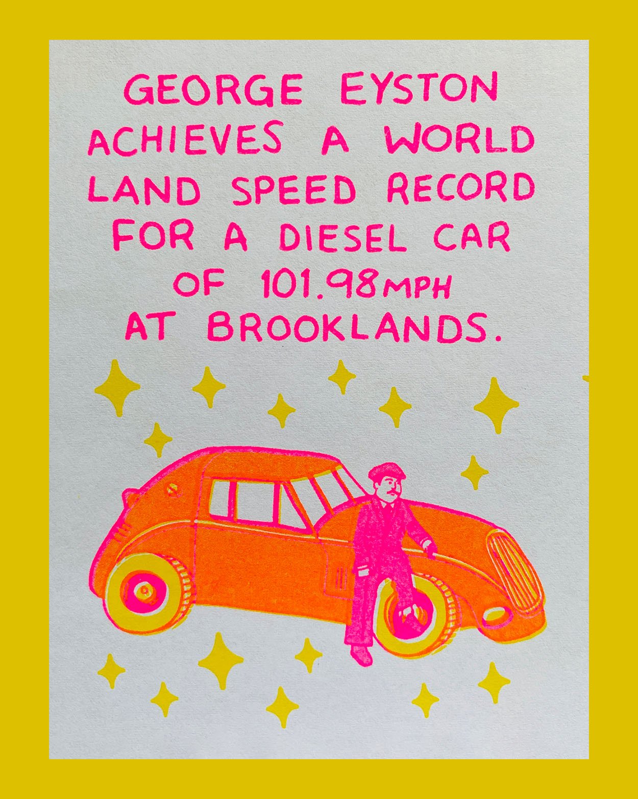1933 Zine 90th Birthday Risograph