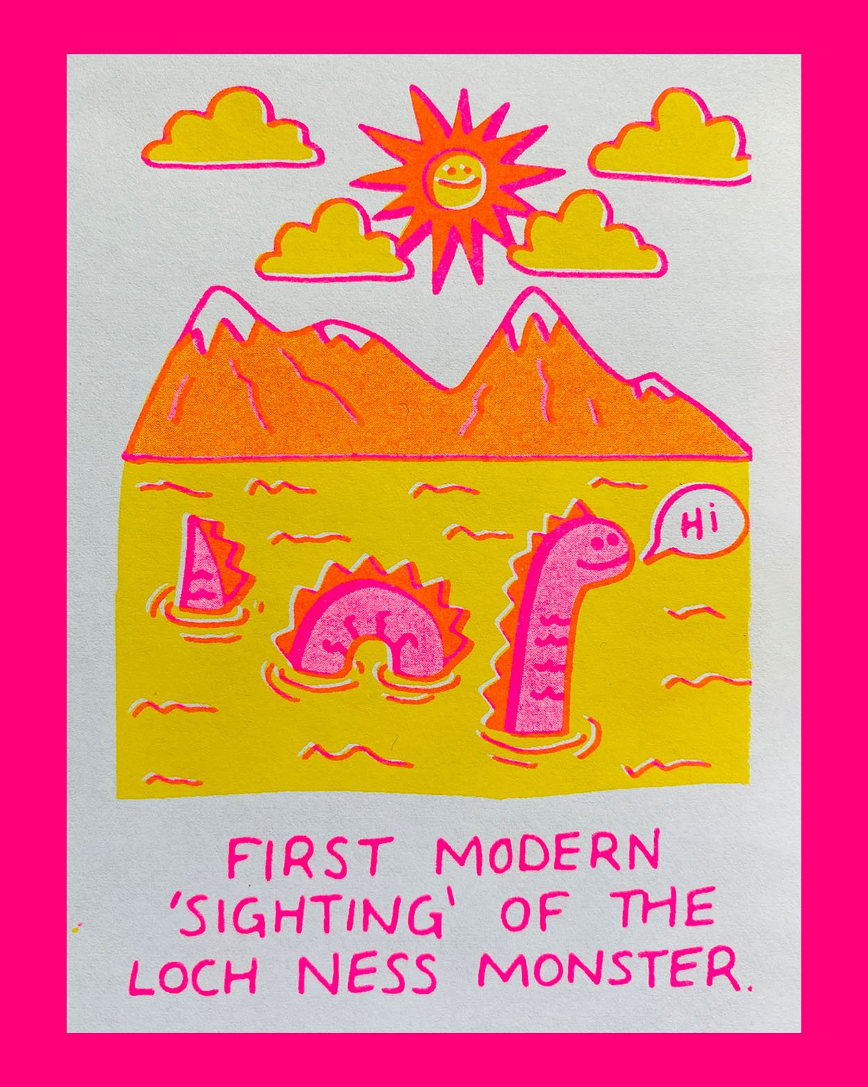 1933 Zine 90th Birthday Risograph
