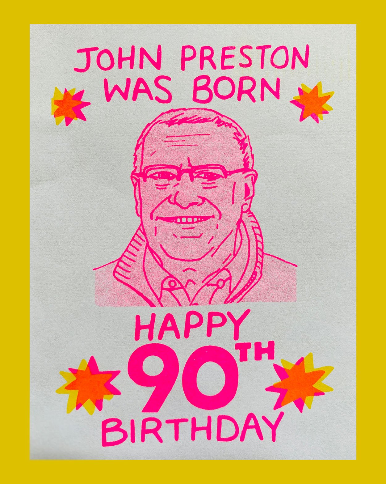 1933 Zine 90th Birthday Risograph
