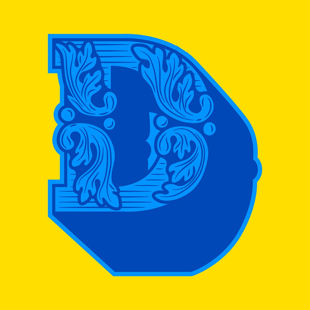 Inktober 2020 Typography Letters and Punctuation