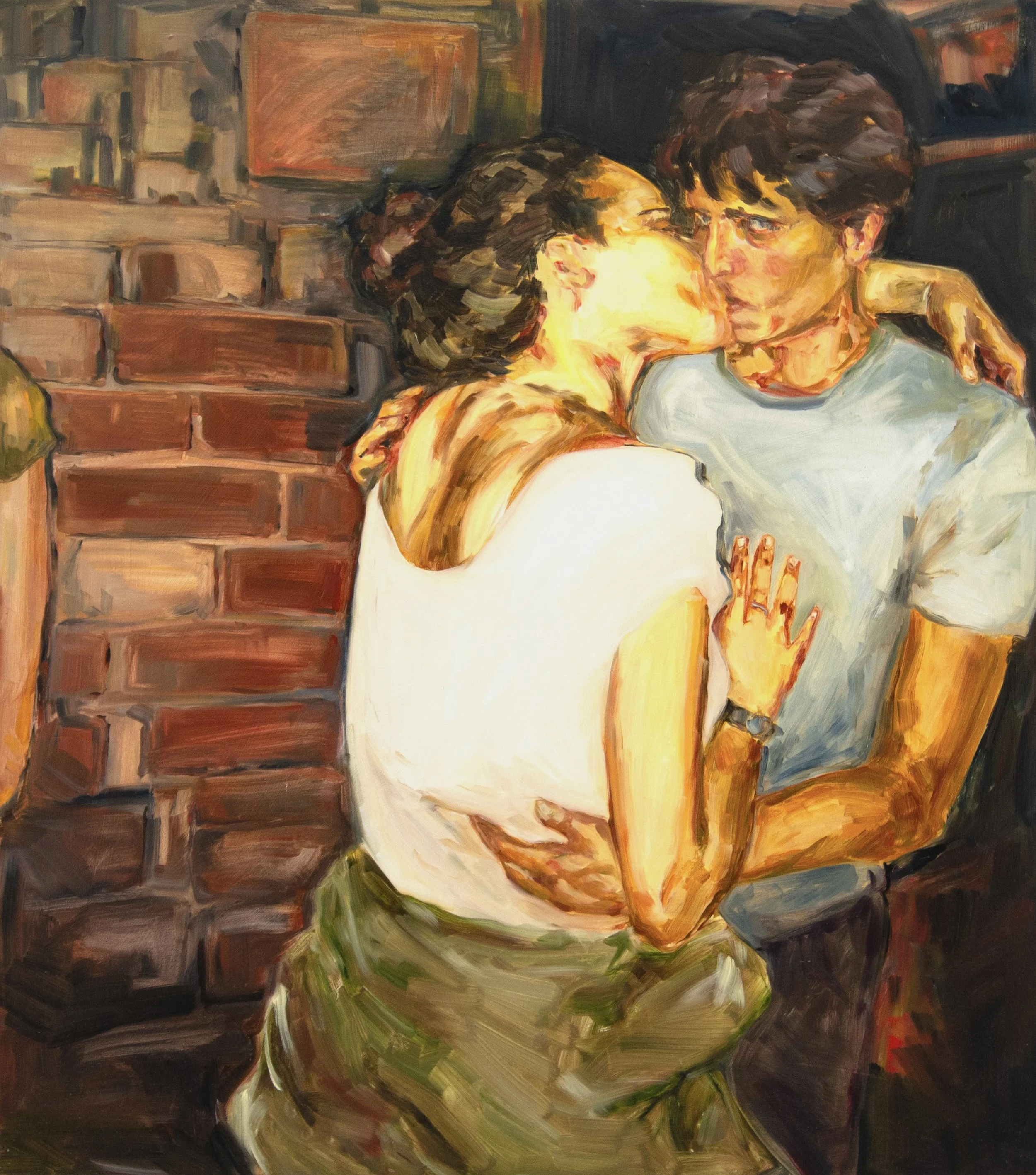 CAROL'S FRIEND
Oil Paint on Wood Panel
45" x 40"
2024