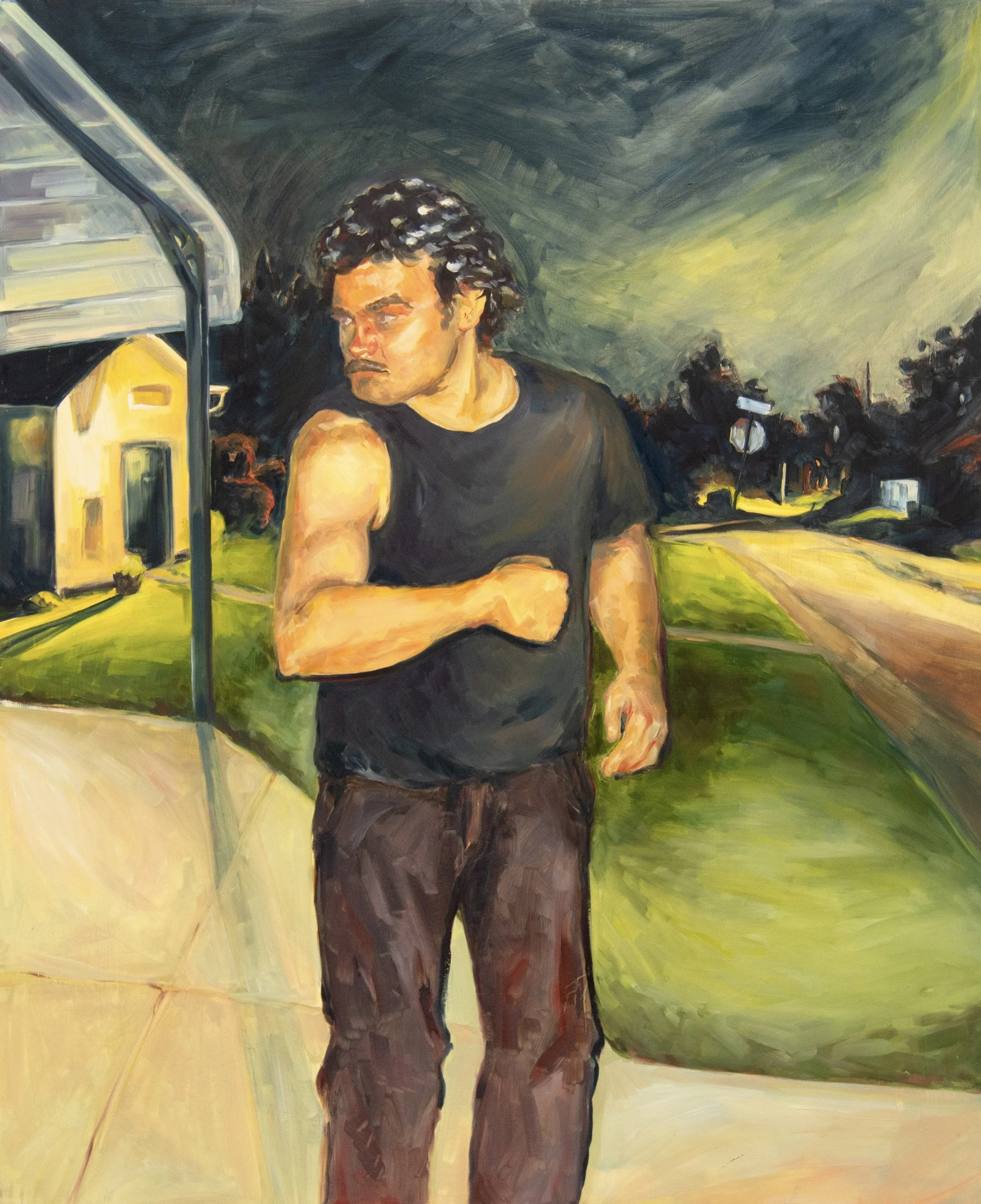 LET 'EM WATCH
Oil Paint on Wood Panel
48" x 40"
2024