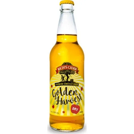 Rich's  Golden Harvest Dry Cider  500ml 4.5%