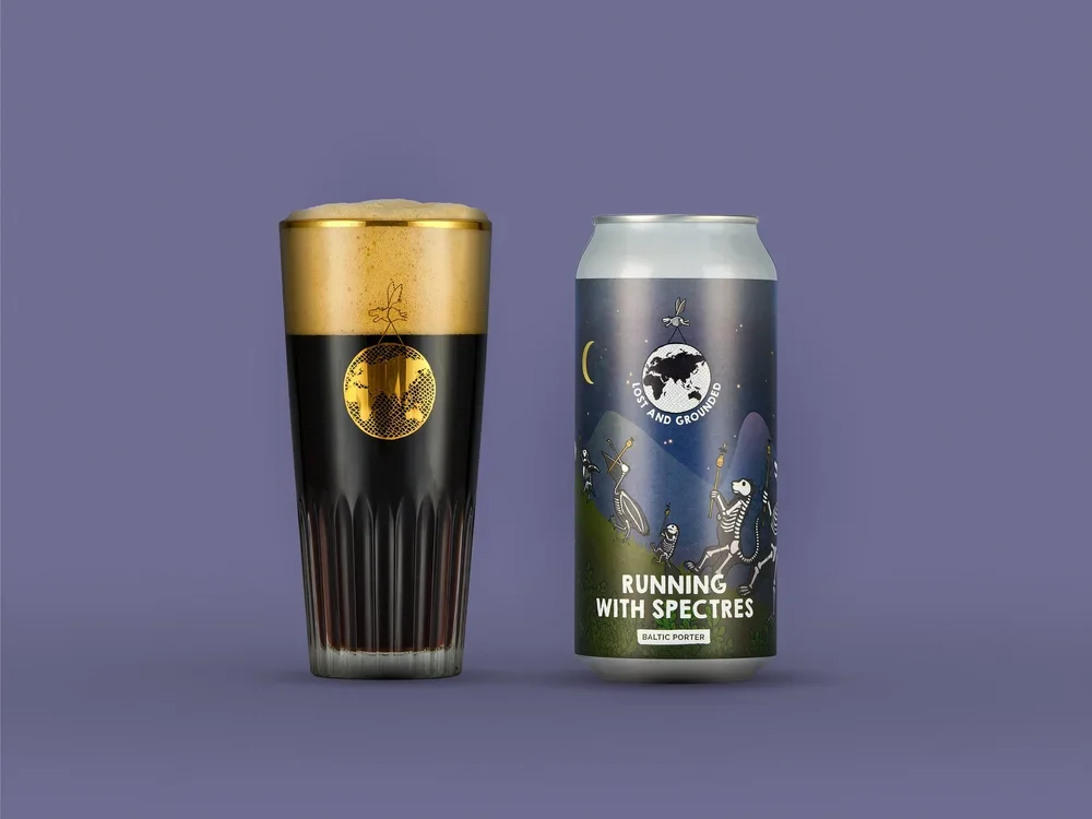 Lost and Grounded - Running With Spectres   6.8%  440ml