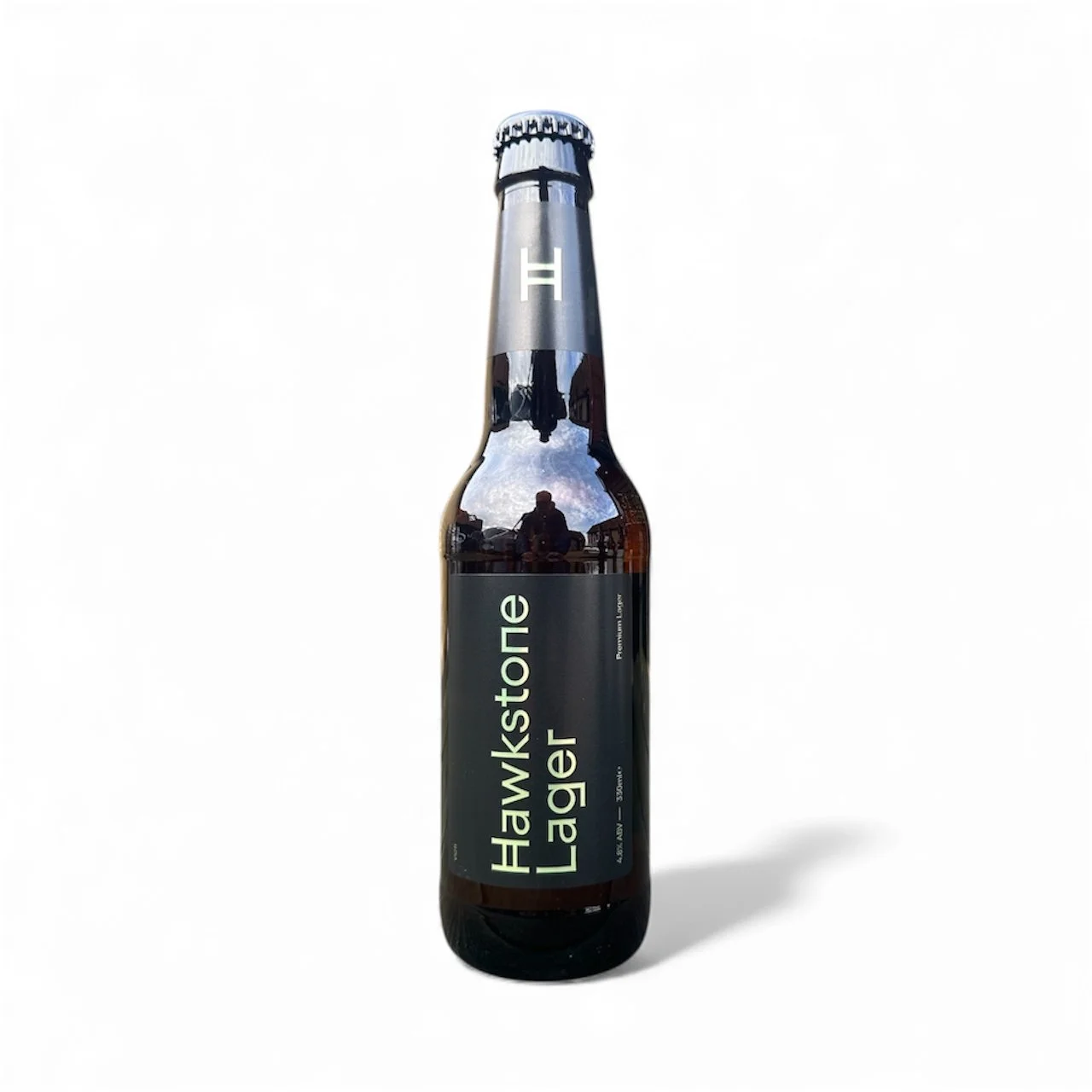 Hawkstone Premium Lager 4.8% 330ml
