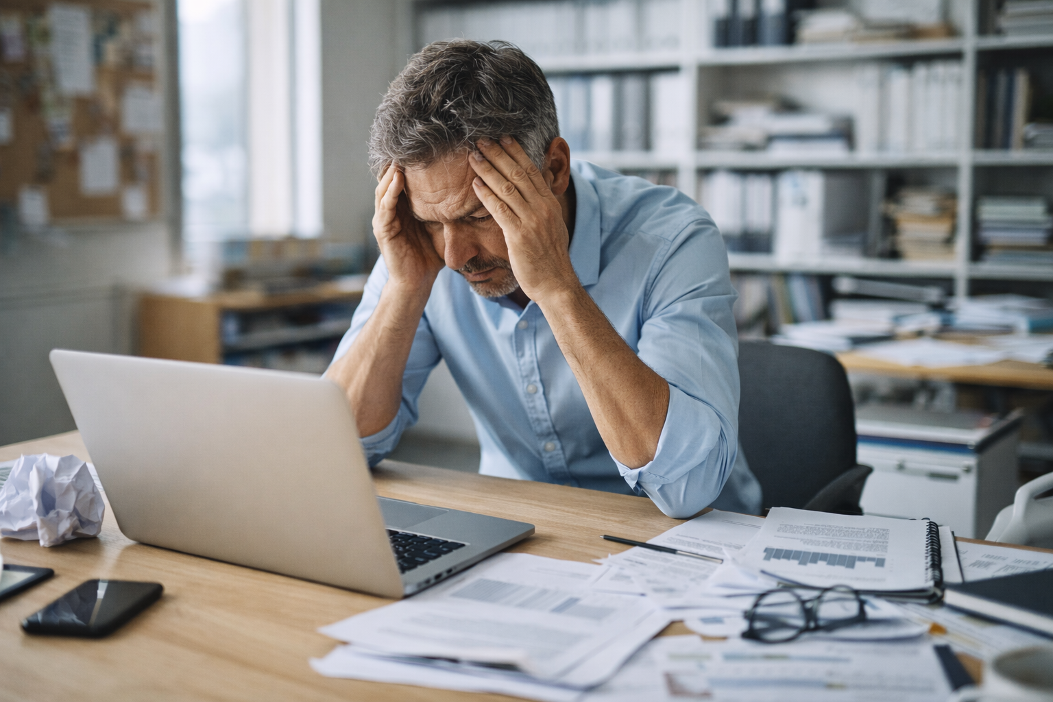 Unternehmer unter Dauerfeuer.