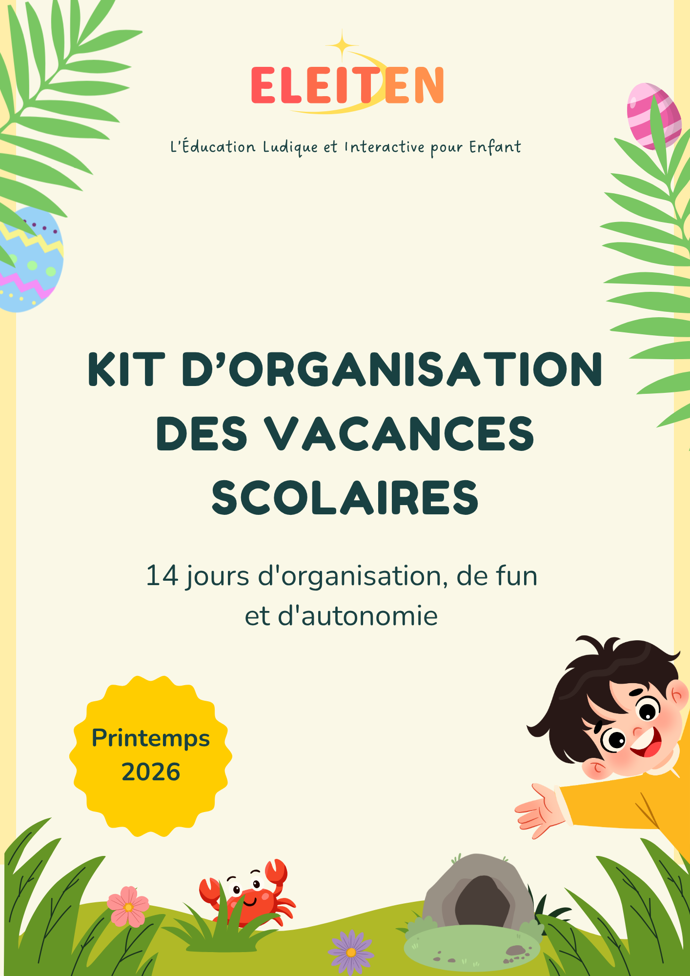 KIT VACANCES SCOLAIRES
