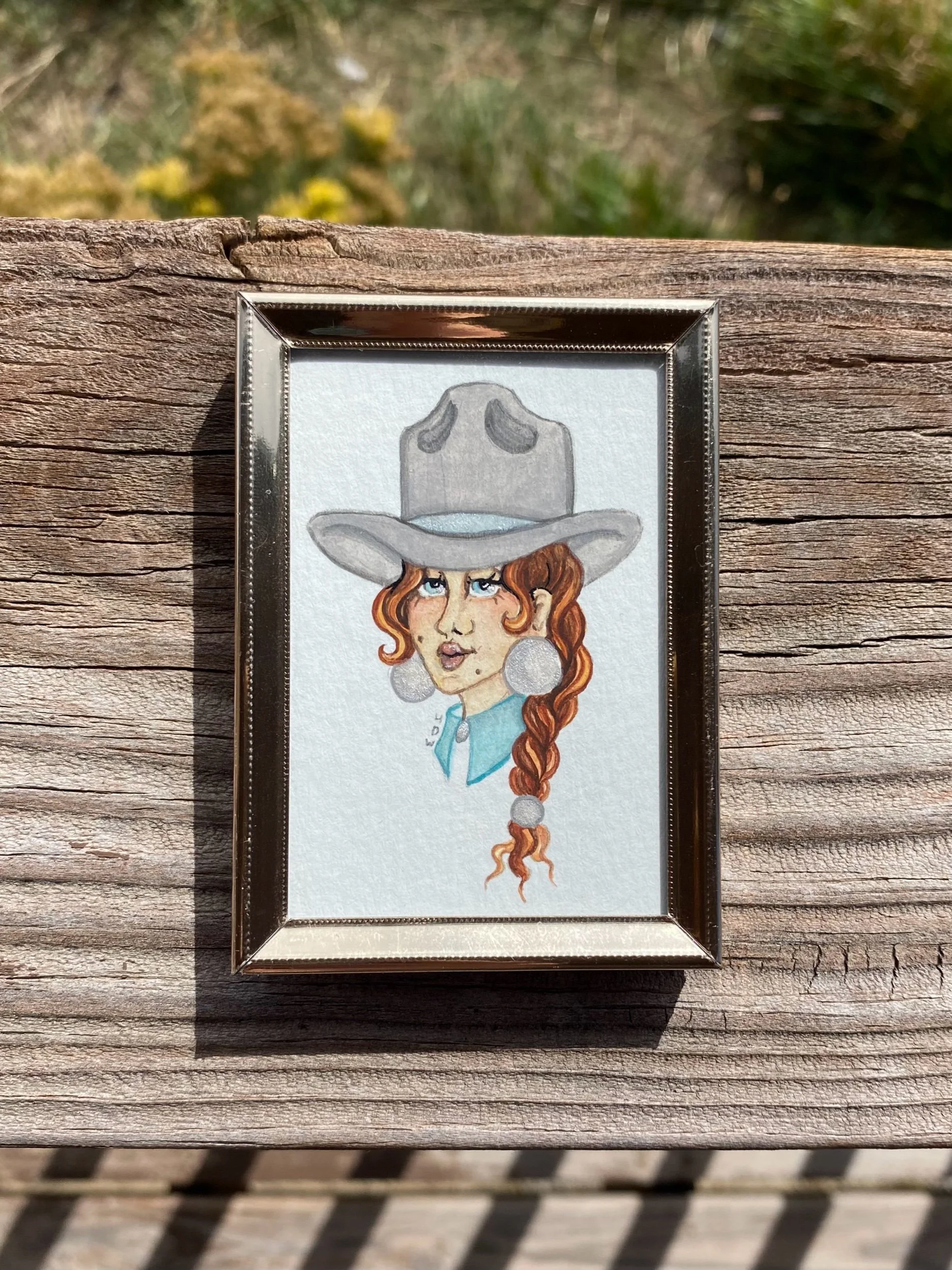 Red cowgirl