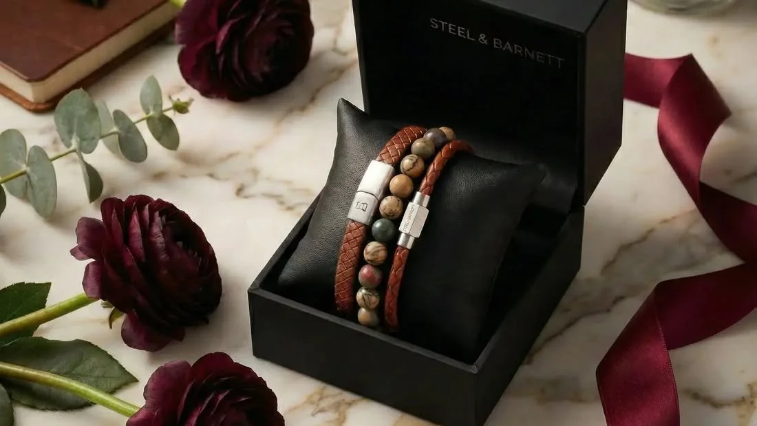 Don't forget men like Valentine's Day gifts too!
- 
-  We got some awesome Steel &amp; Barnett bracelets, as well as some other items in our men's collection, that he didn't know he wanted until now! Come stop by today and get that gift for him! 💘💖