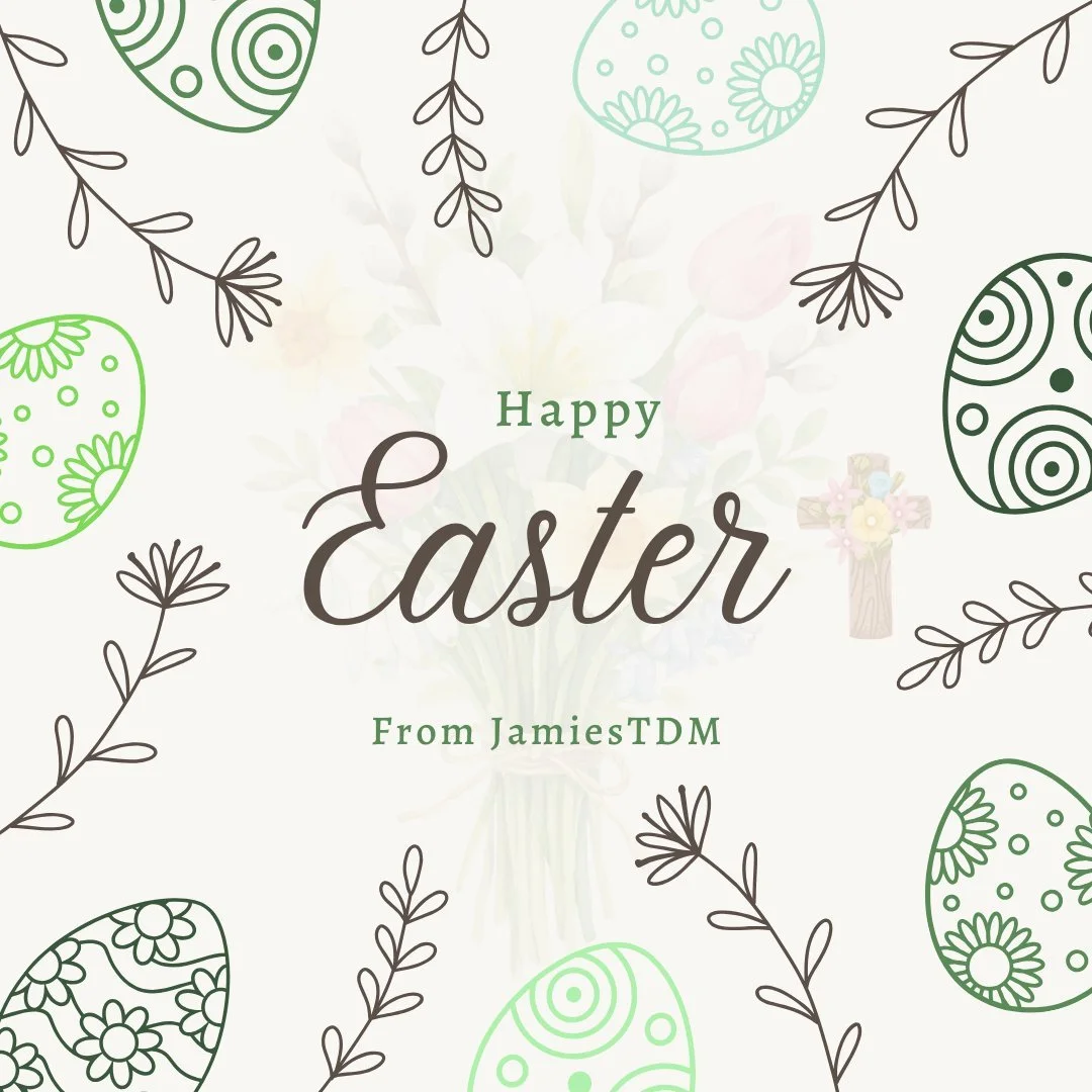 The Jamies Team wishes you all a Happy Easter! 🐰✝️💛