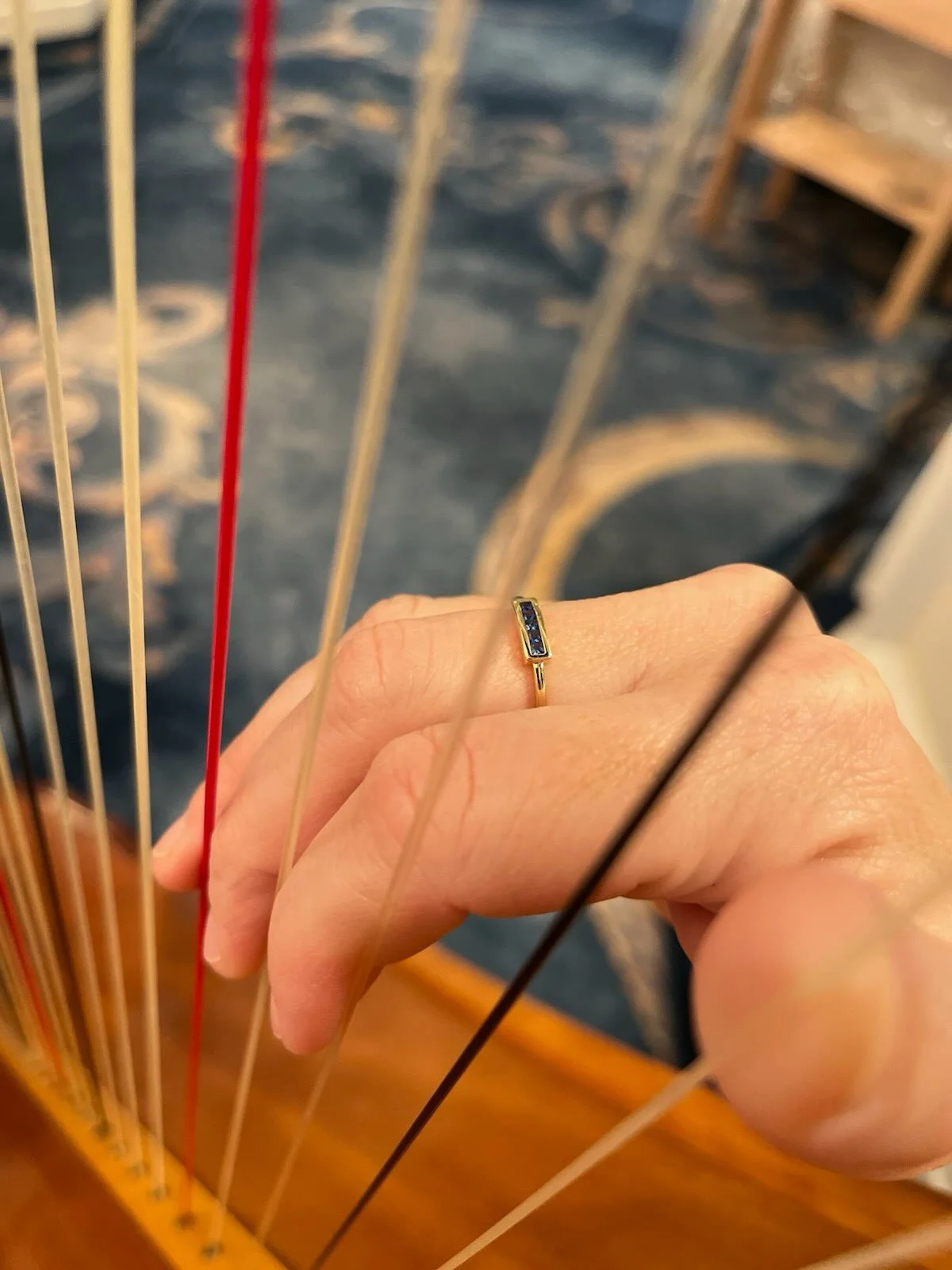 We love seeing our customers wear their pieces while doing what they love. Thank you, Elizabeth, for sharing this lovely photo and letting us be a small part of your journey! 🪉🎶💙✨

#jamiestdm #virdenillinois #ring #smallbusinesssaturday #shoplocal